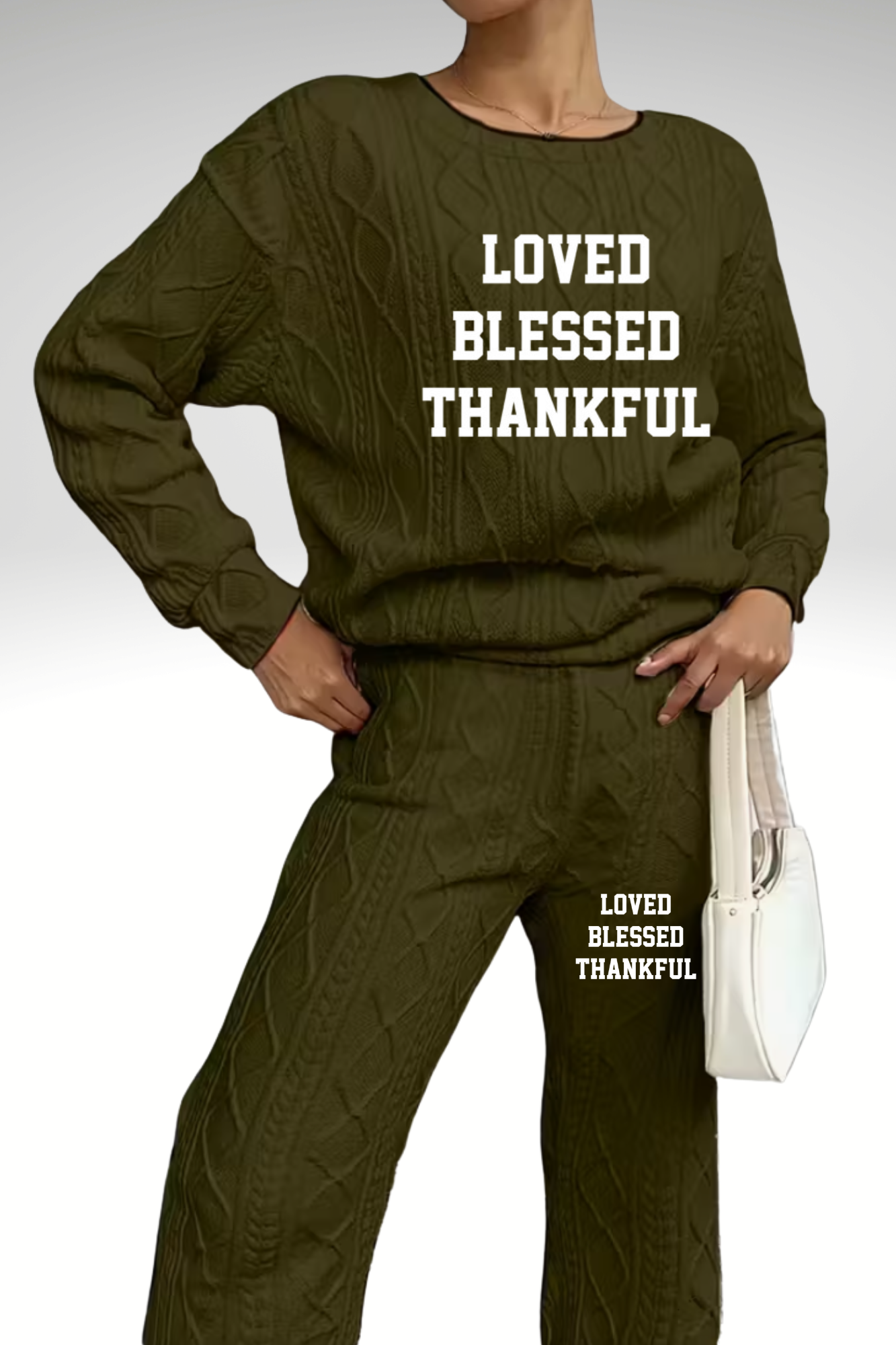 LOVED BLESSED THANKFUL JERSEYS