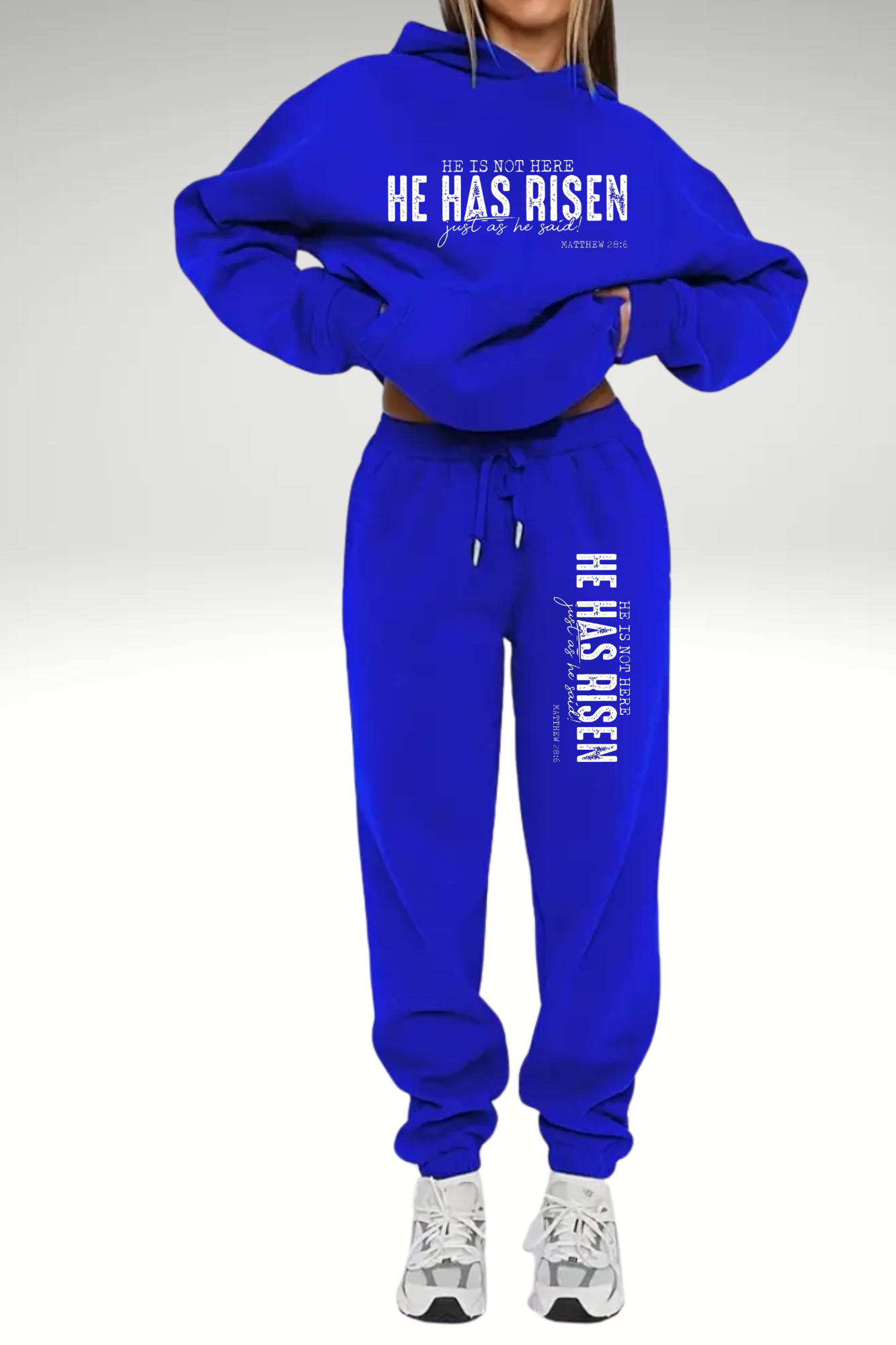 HE HAS RISEN HOODIE SETS