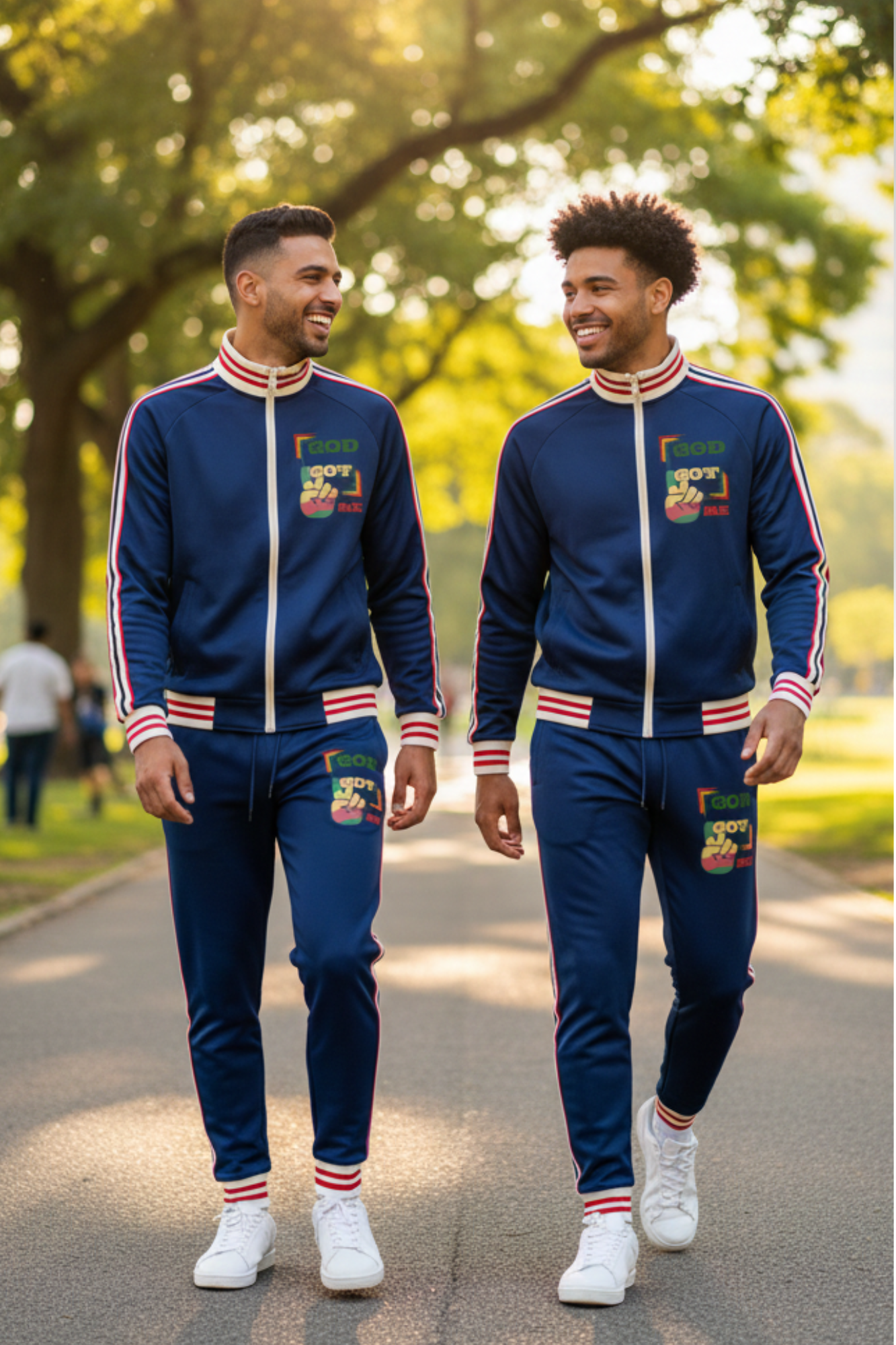 GOD GOT ME COLLAR SET