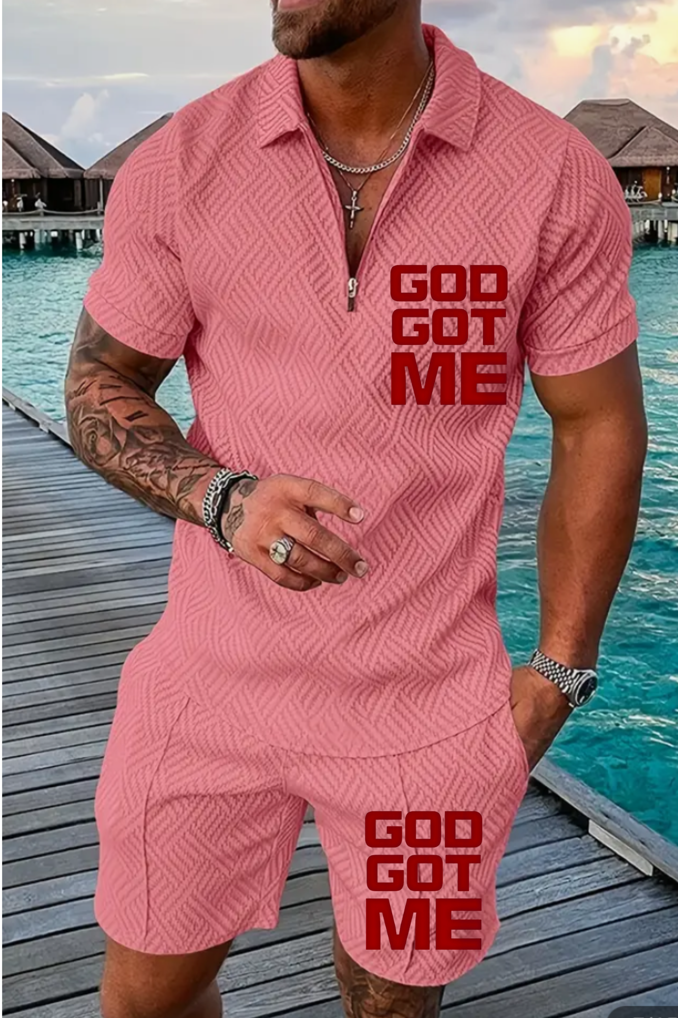 GOD GOT ME SHORT SETS