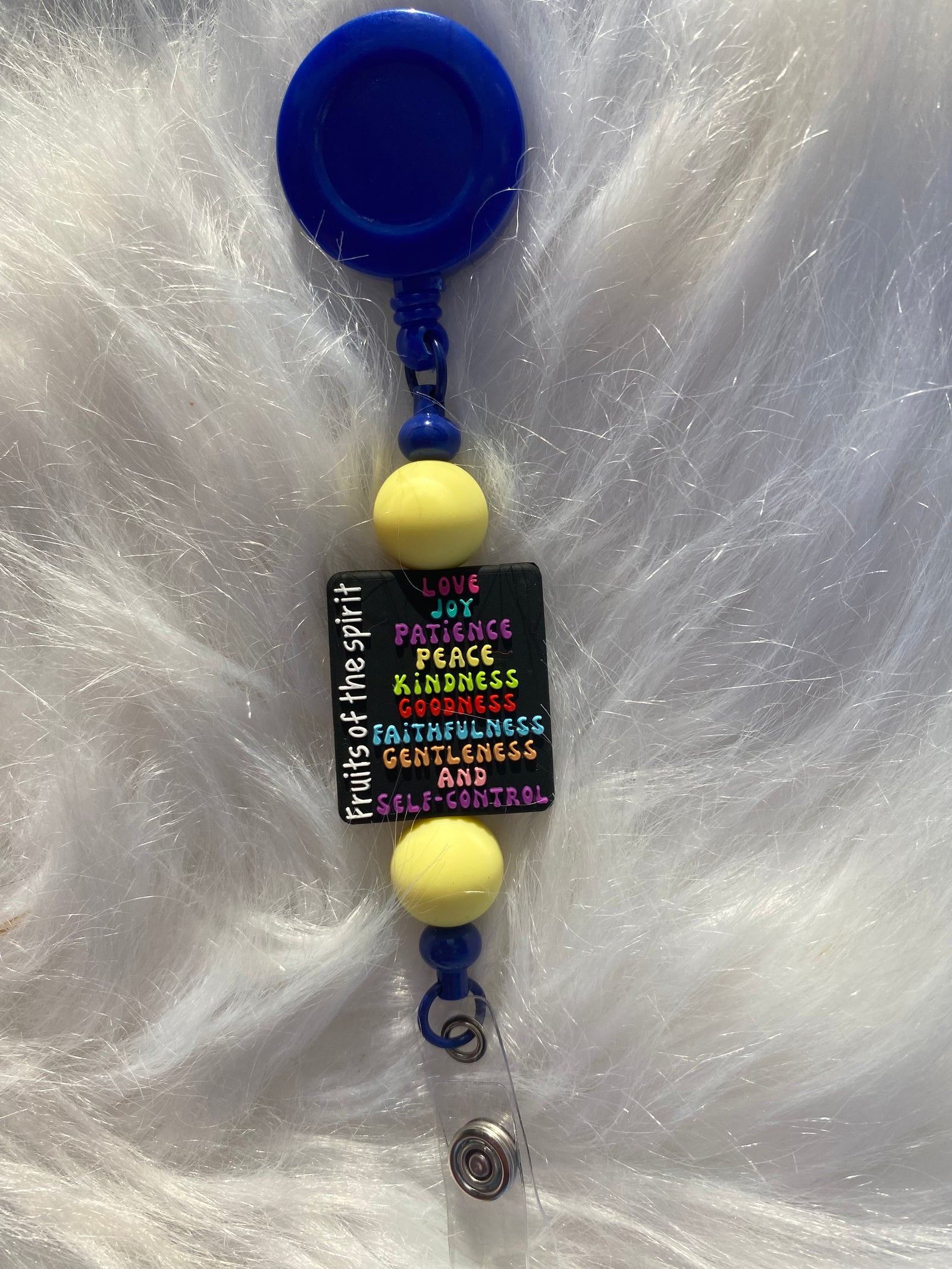 FRUITS OF THE SPIRIT BADGE CLIPS