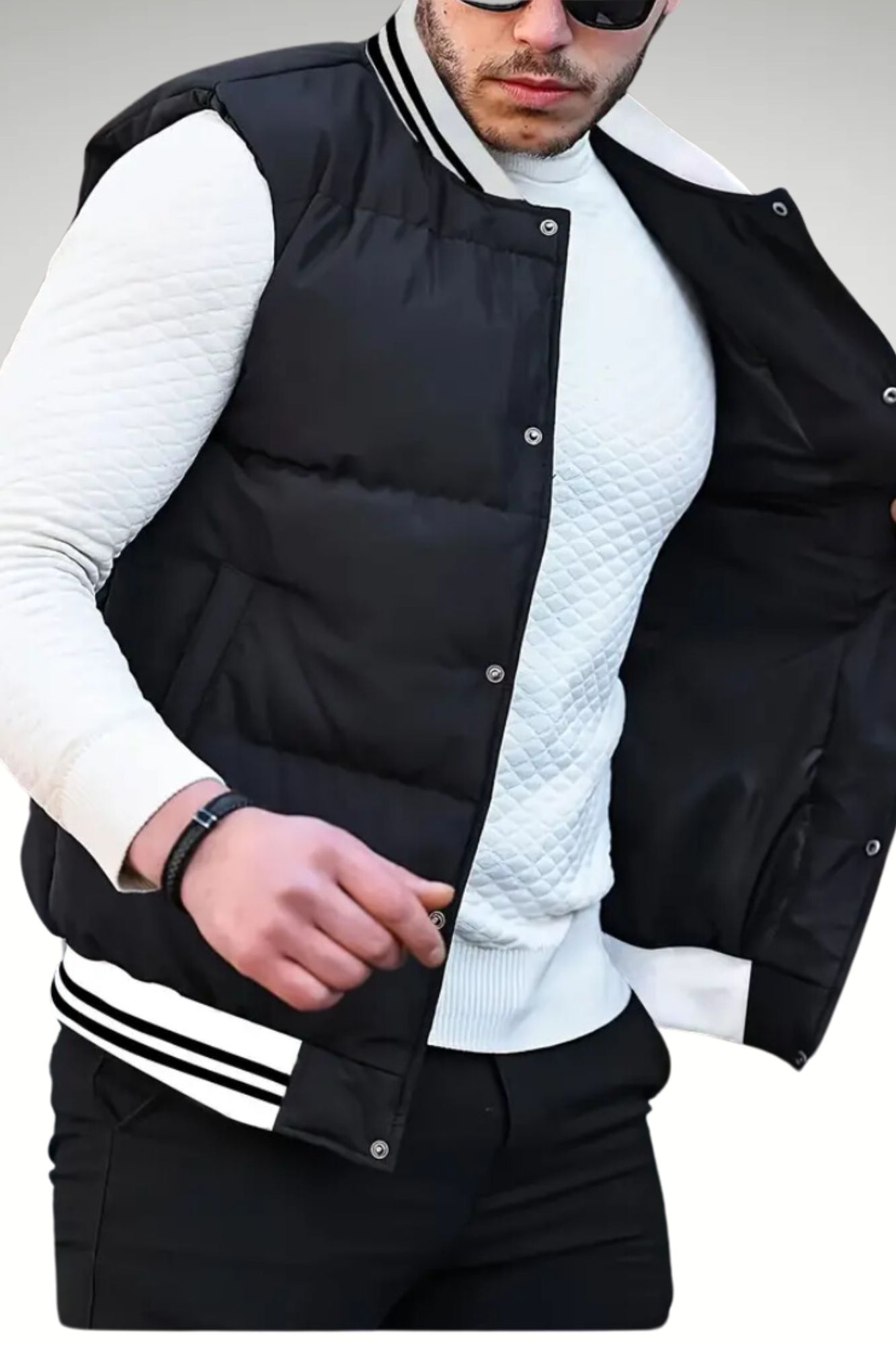 THE KING IS BORN PUFFER VEST