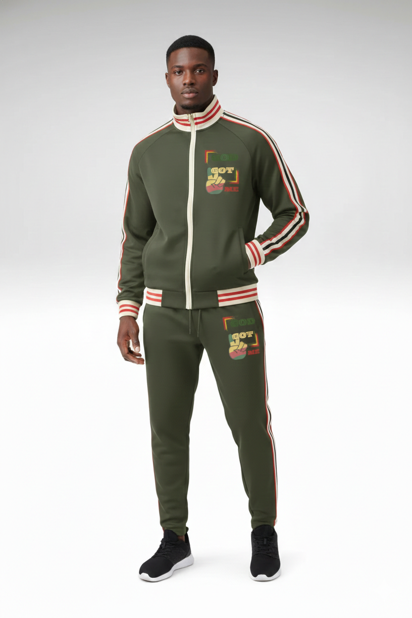 GOD GOT ME COLLAR SET