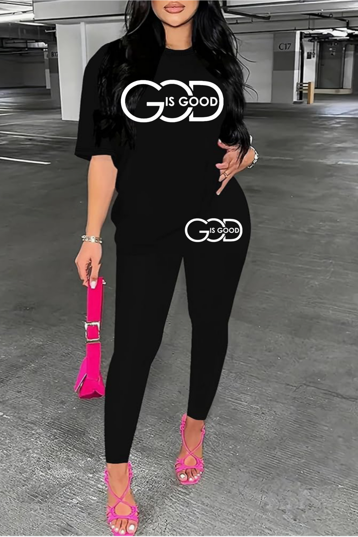 GOD IS GOOD LEGGING SETS