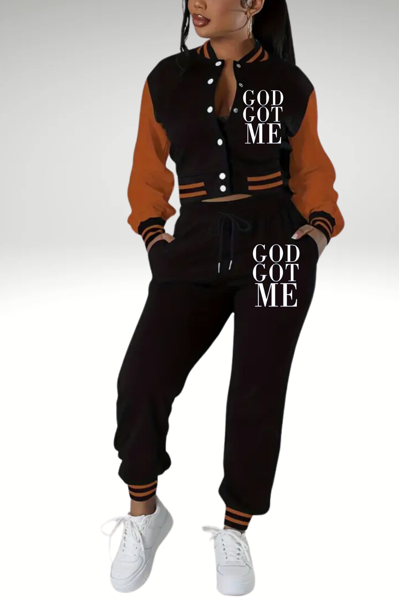 GOD GOT ME WOMENS SET