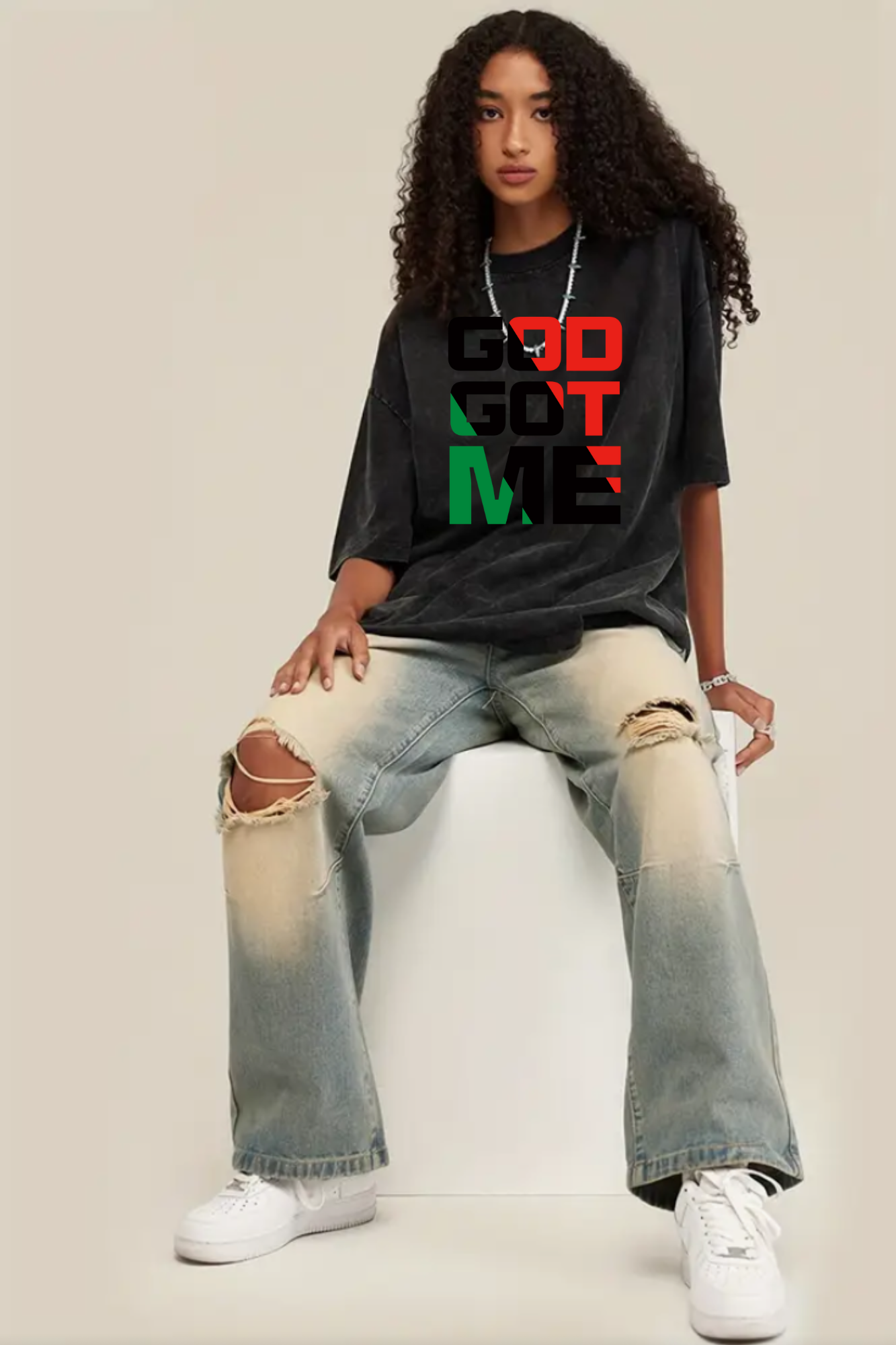 JUNETEENTH GOD GOT ME TSHIRT