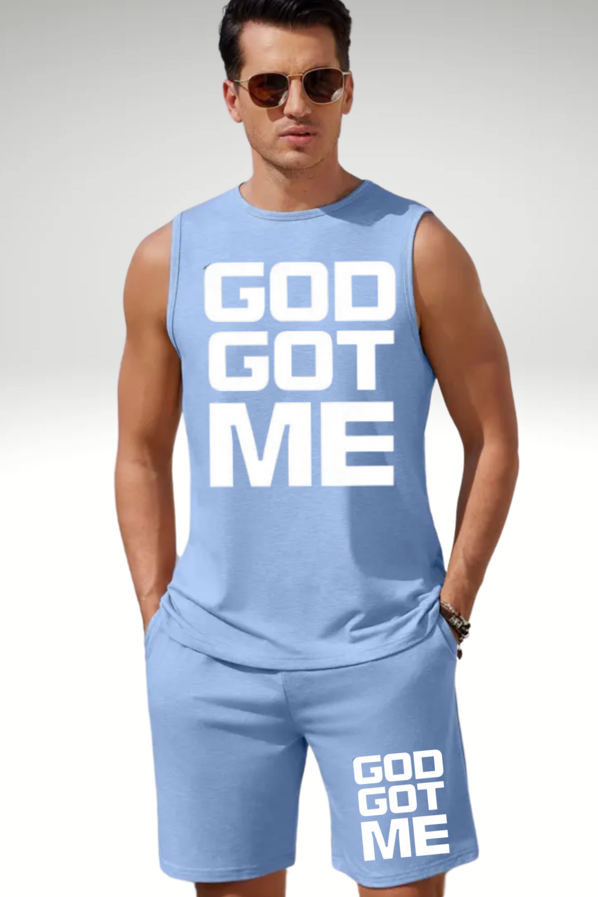 GOD GOT ME SHORT SLEEVE SETS