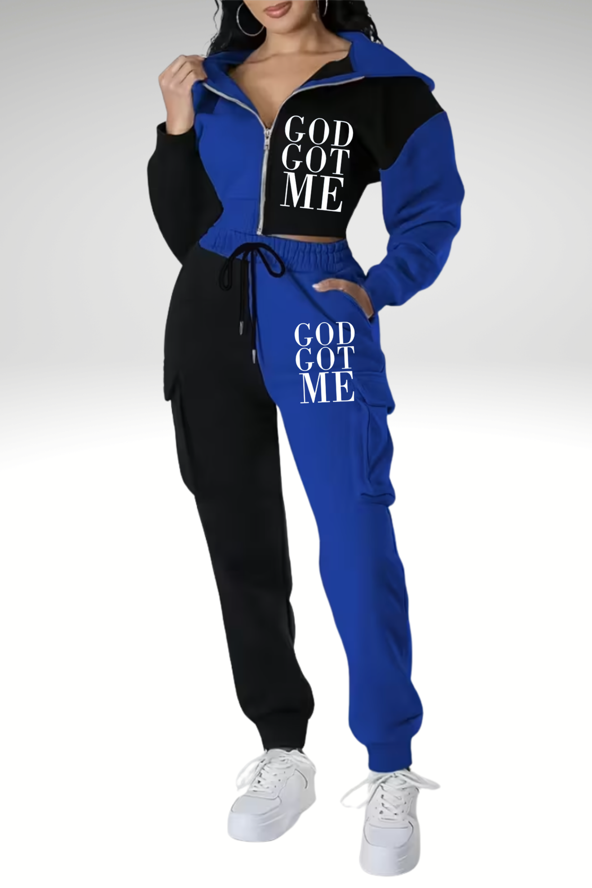 GOD GOT ME JOGGERS SET