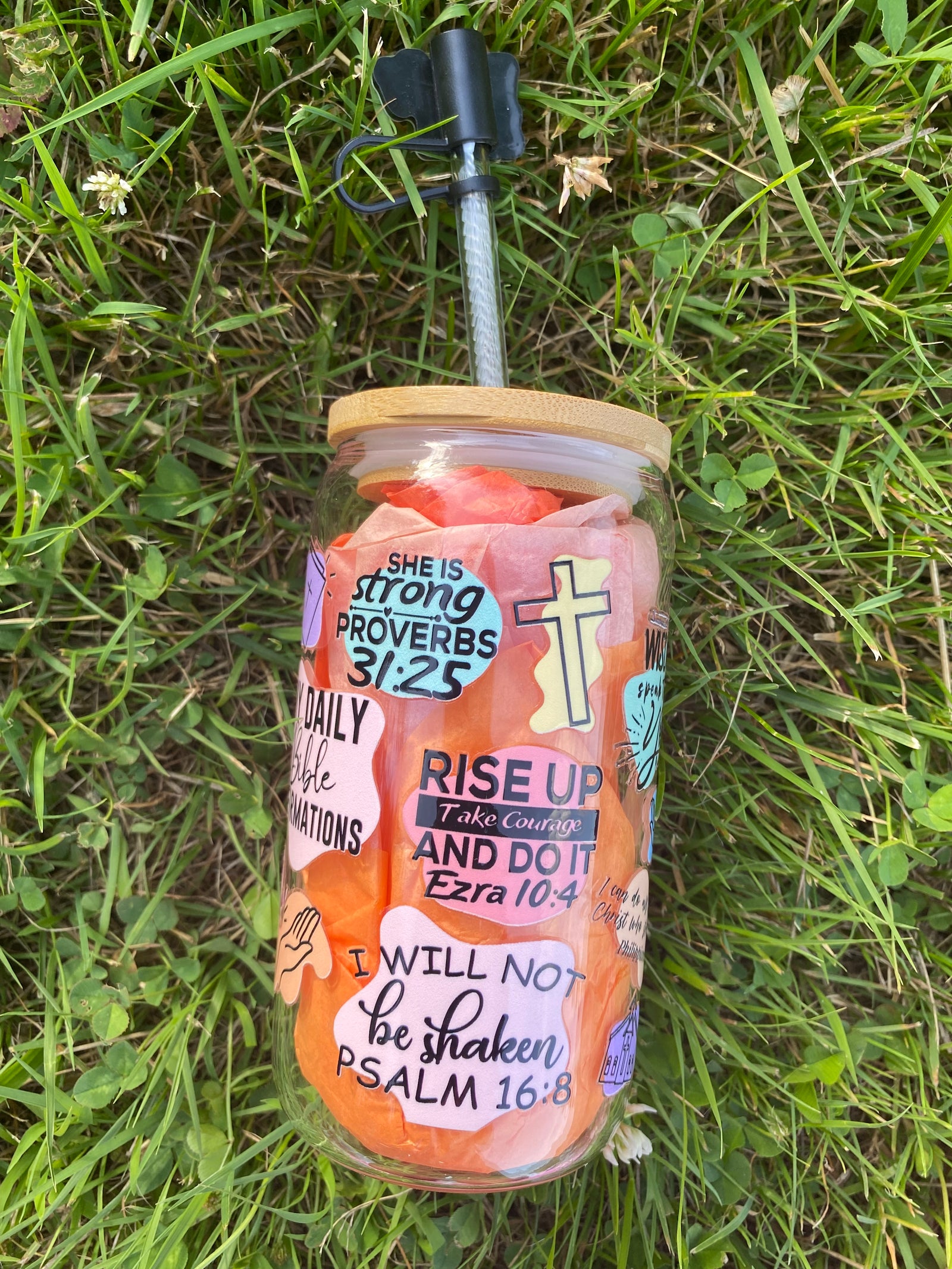 AFFIRMATIONS GLASS JAR