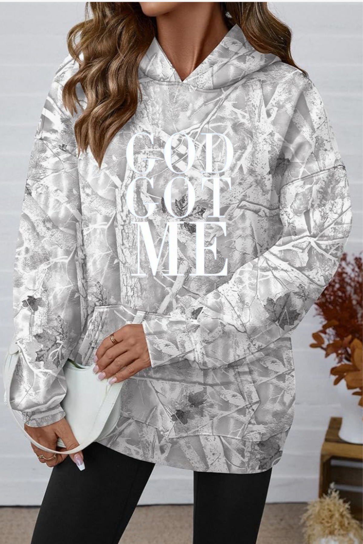 GOD GOT ME CAMO HOODIES
