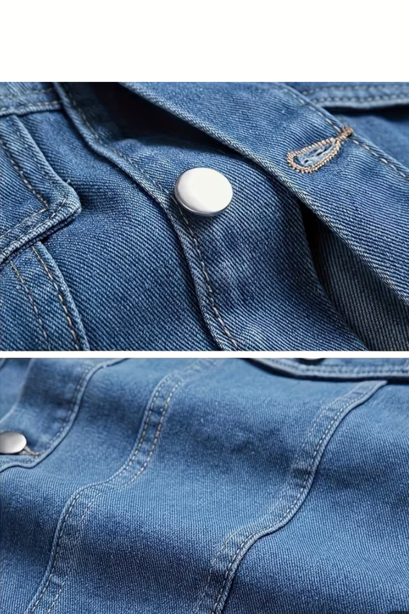 JESUS IS THE WAY DENIM HOODIE JACKET