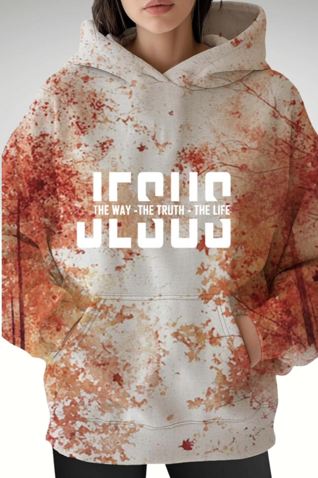 JESUS IS THE WAY THE TRUTH THE LIFE HOODIES