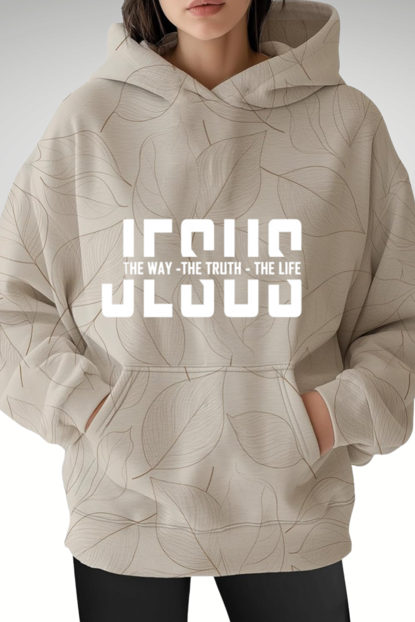 JESUS IS THE WAY THE TRUTH THE LIFE HOODIES