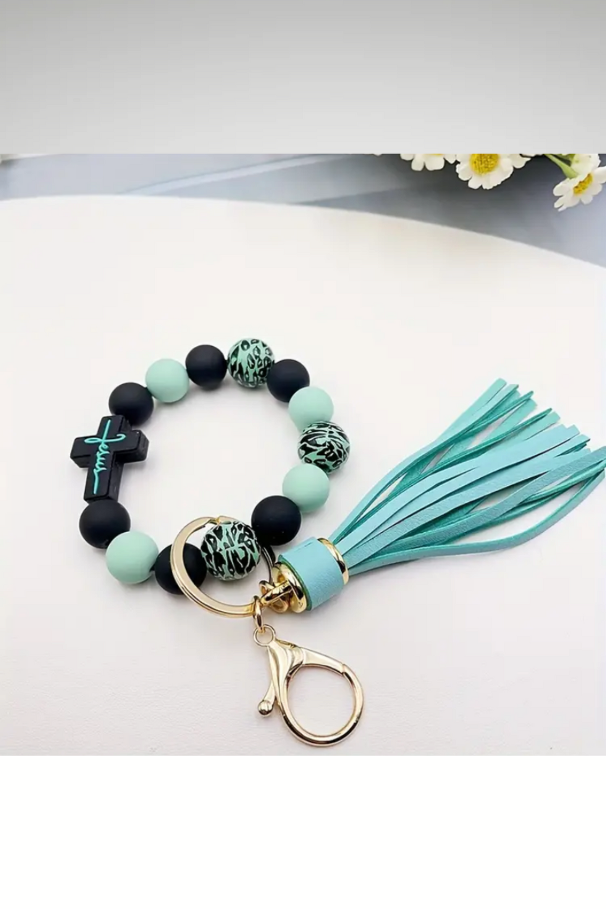 JESUS BRACELET KEYCHAIN