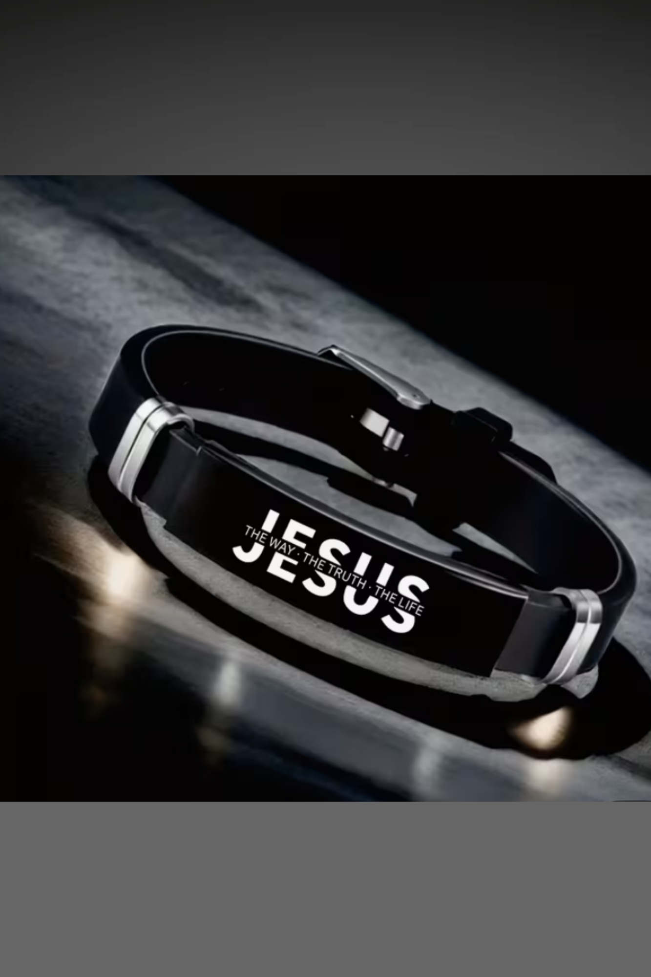 JESUS IS THE WAY BRACELET - FAITH IS A TREASURE