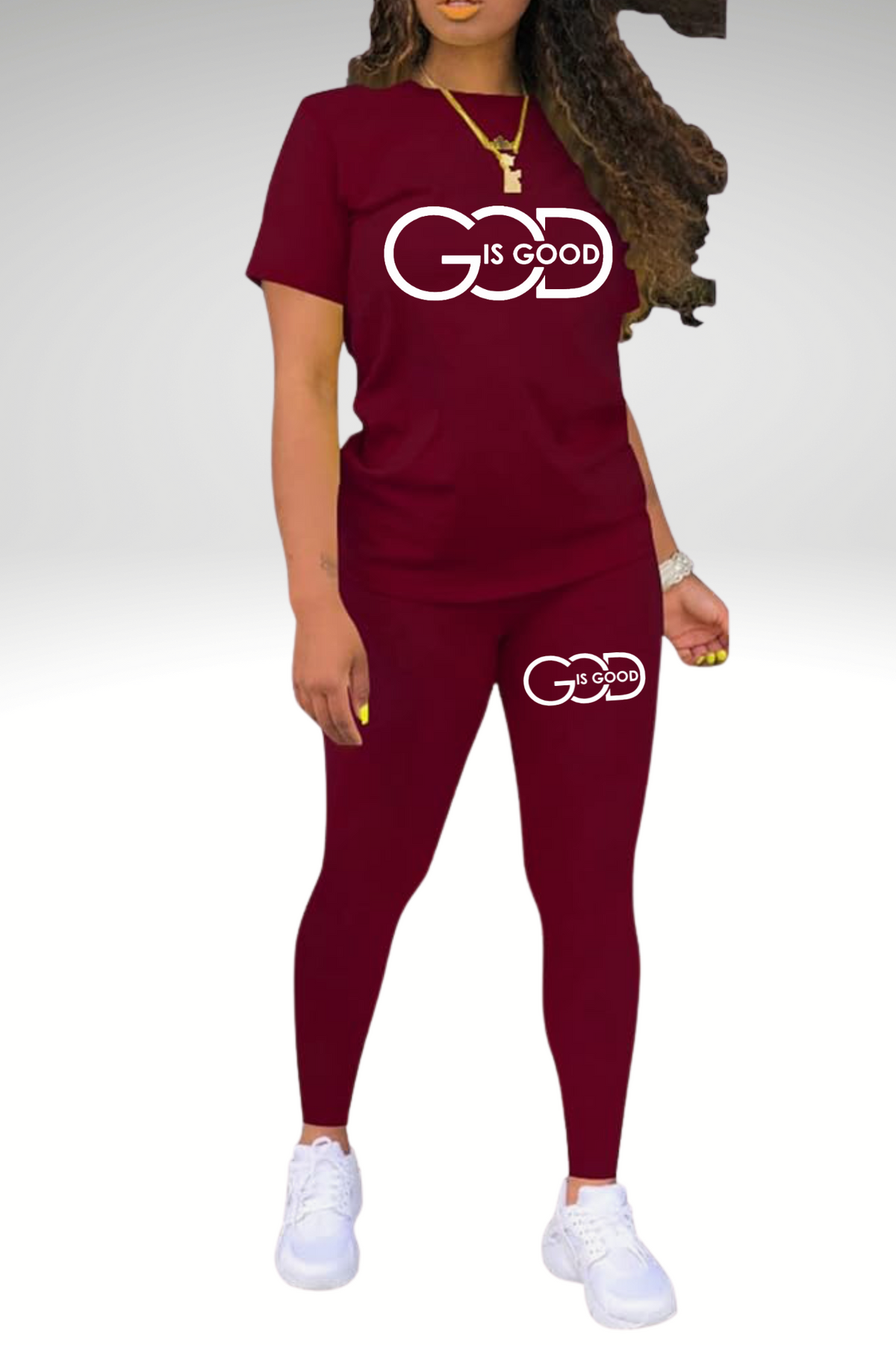 GOD IS GOOD LEGGING SETS