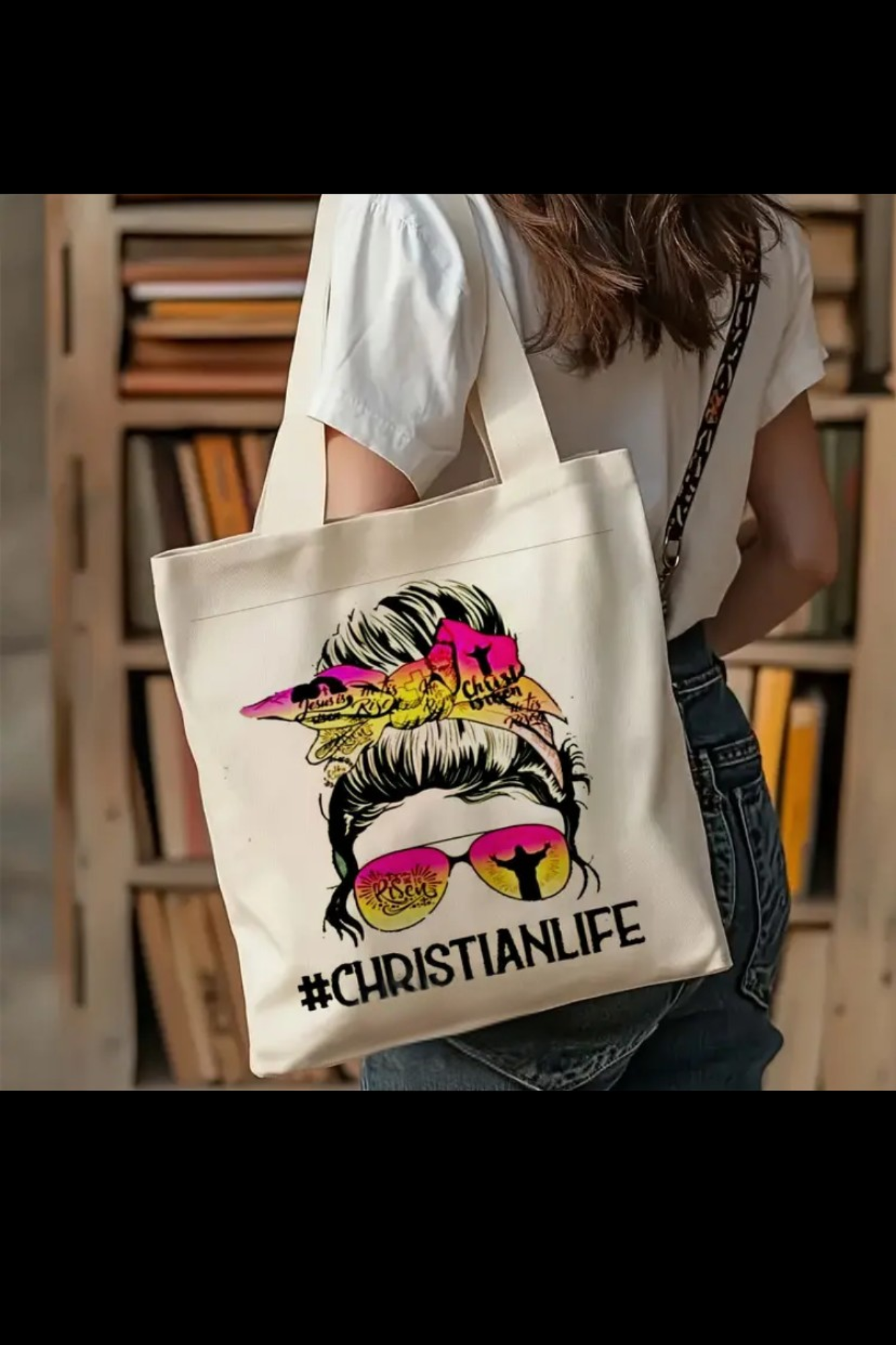 #CHRISTIANLIFE CANVAS BAG