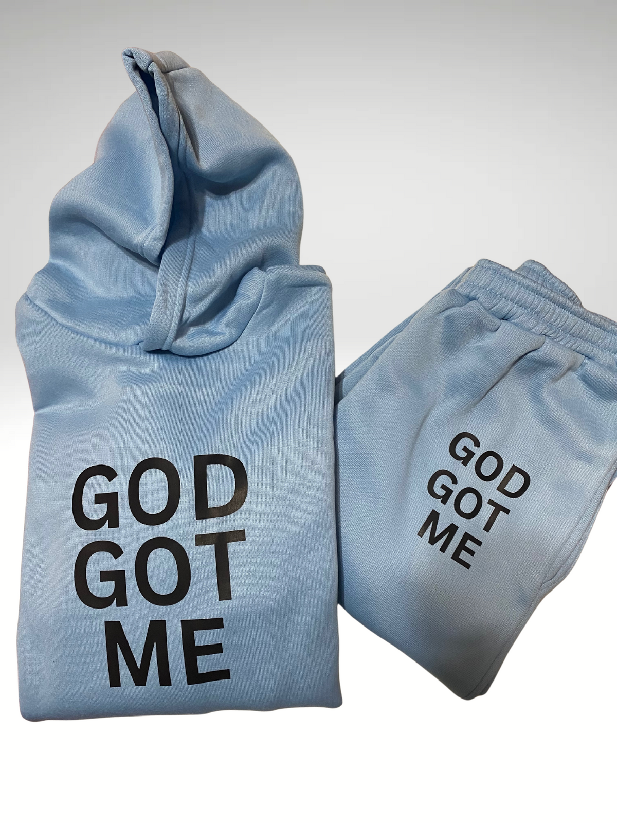 GOD GOT ME 2 PIECE JOGGERS SET