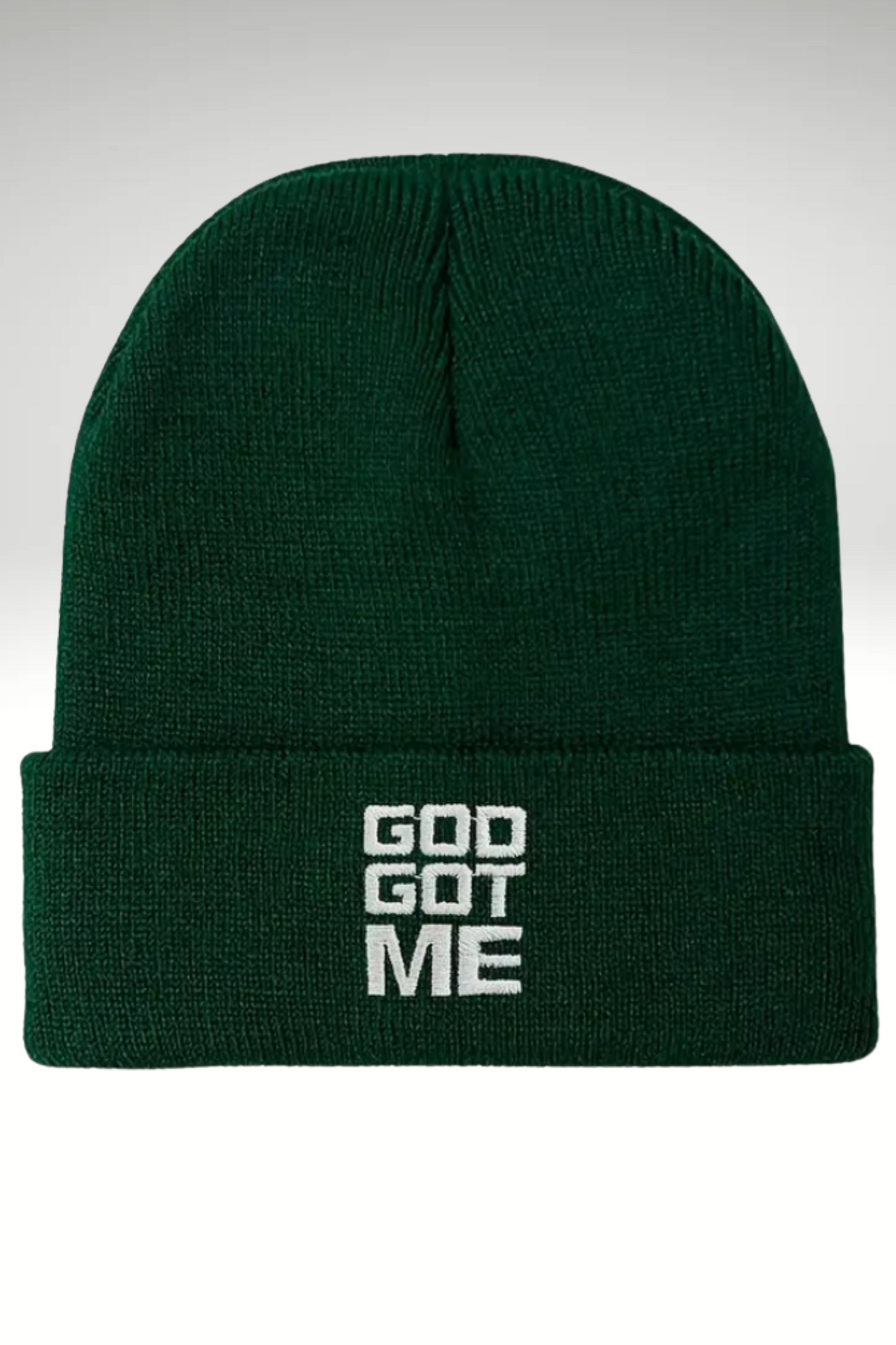 GOD GOT ME KNIT BEANIE