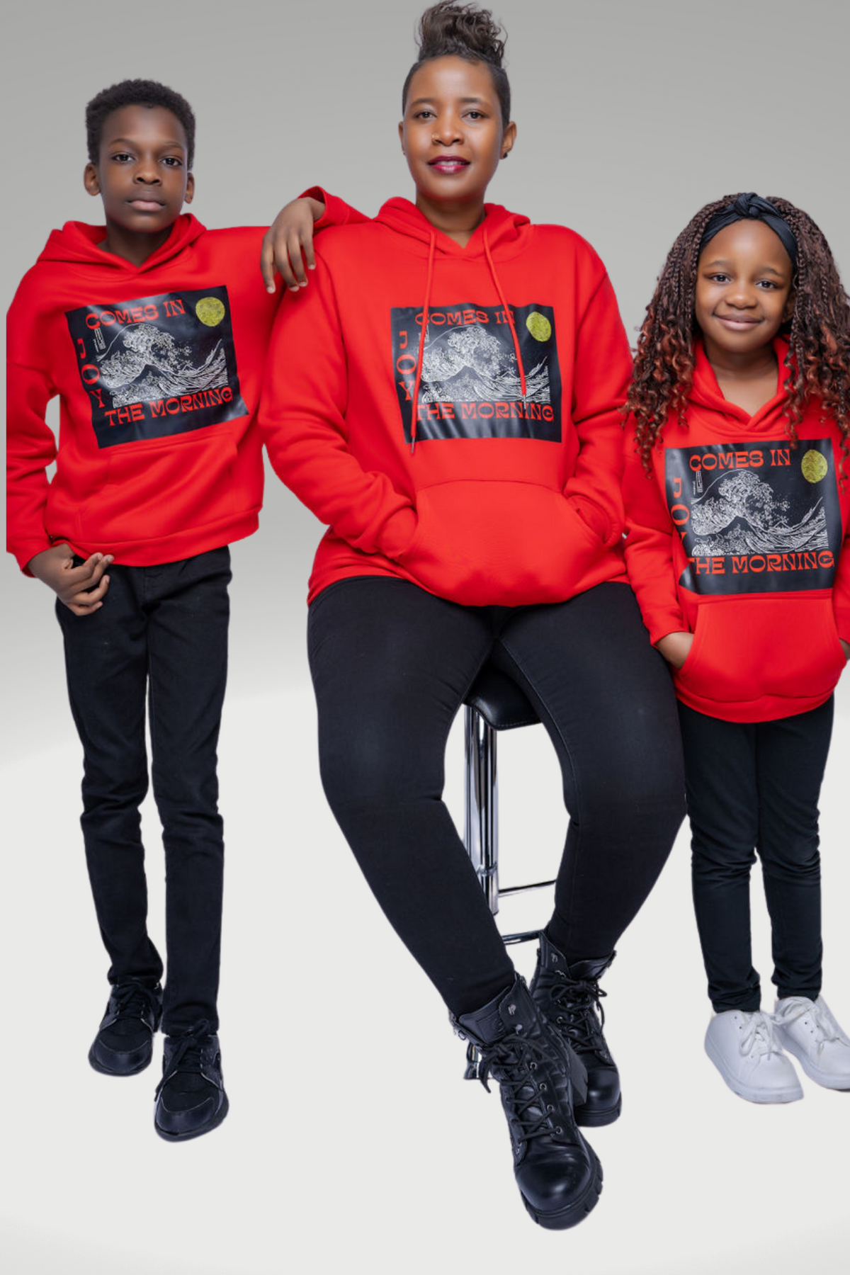 JOY COMES IN THE MORNING HOODIE