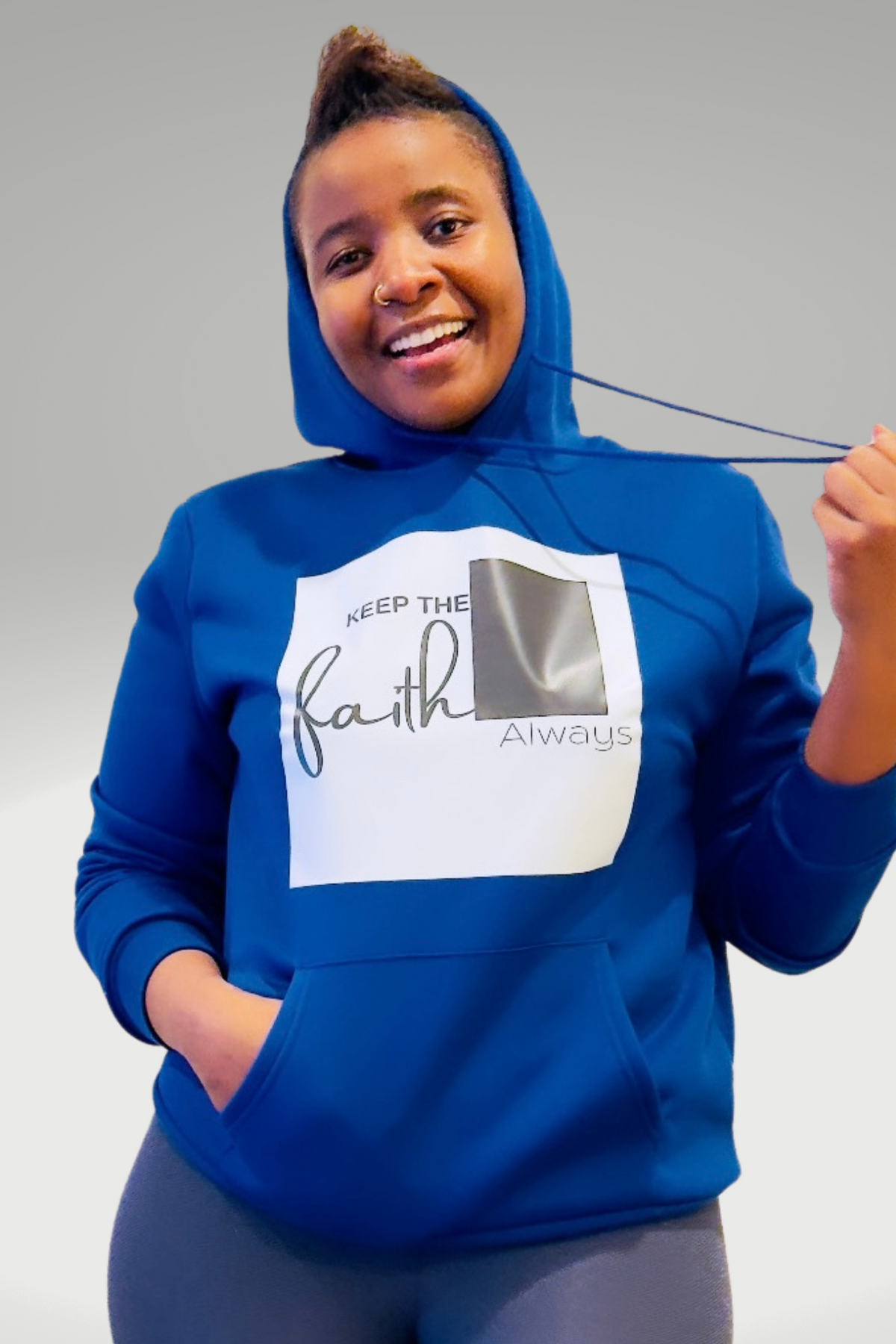 KEEP THE FAITH ALWAYS HOODIE