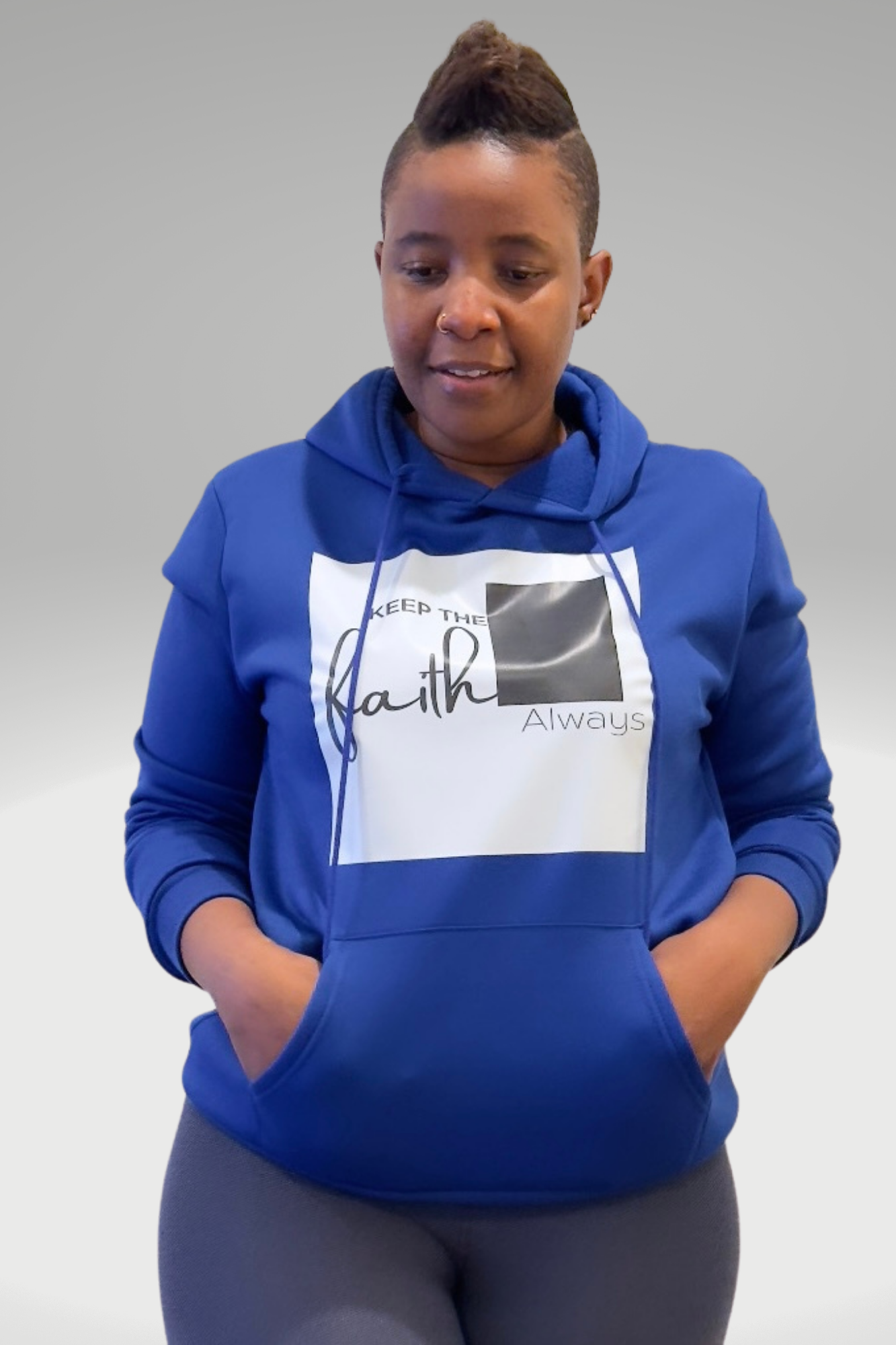 KEEP THE FAITH ALWAYS HOODIE