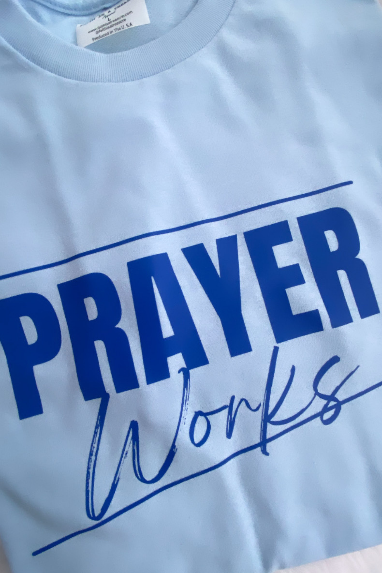 PRAYER WORKS T-SHIRT
