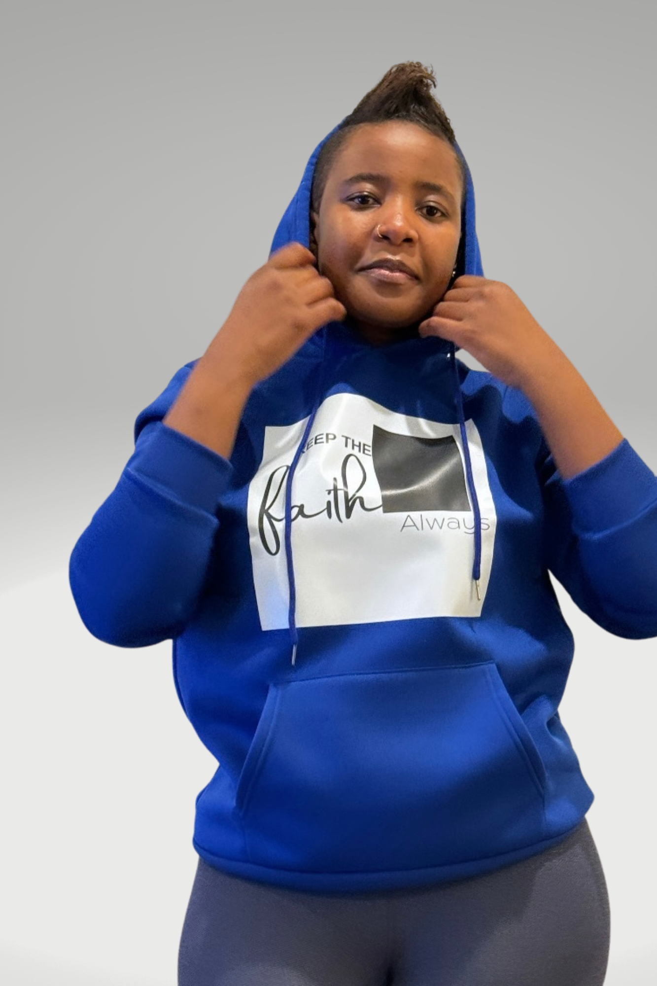 KEEP THE FAITH ALWAYS HOODIE