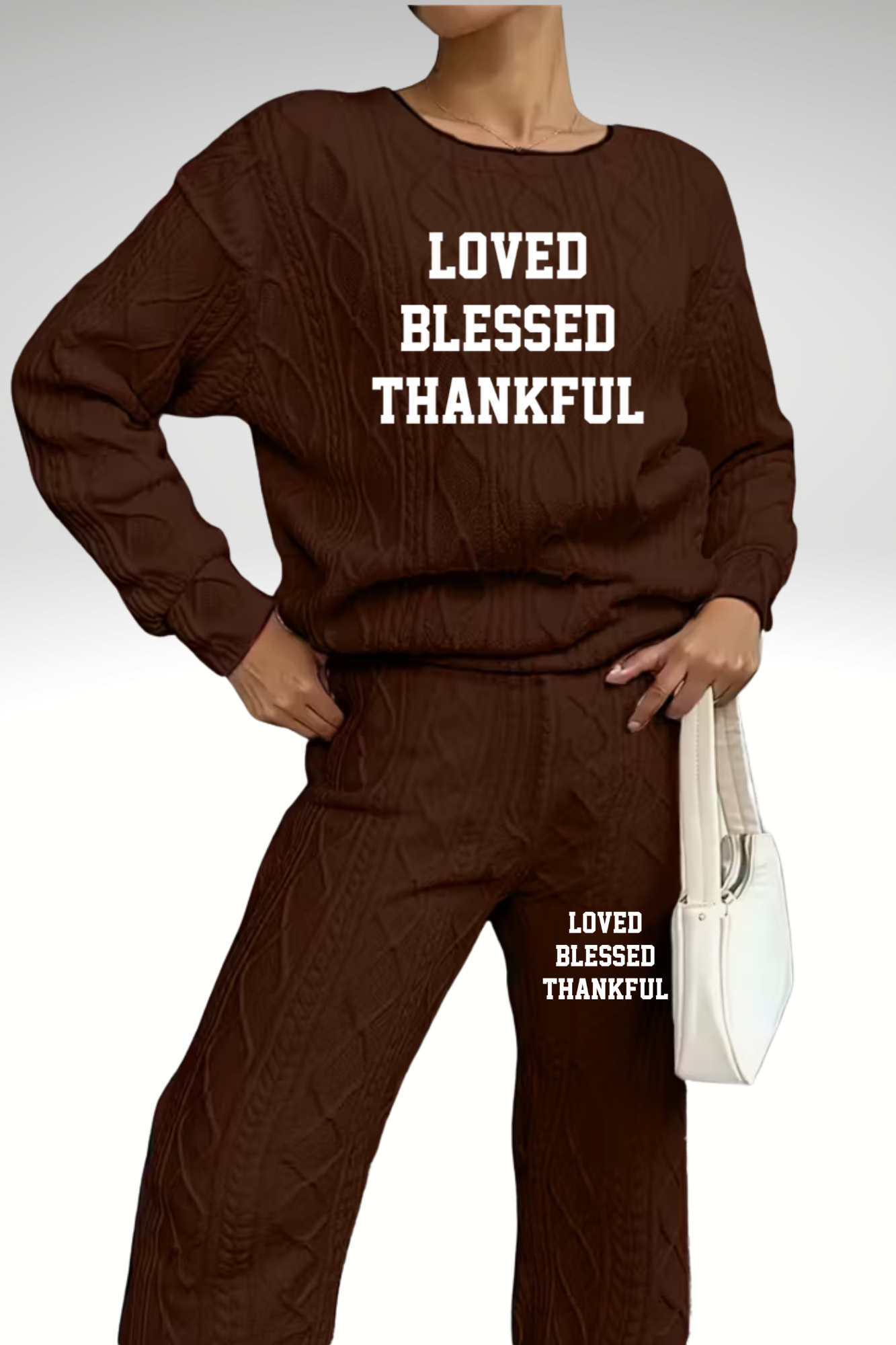 LOVED BLESSED THANKFUL JERSEYS