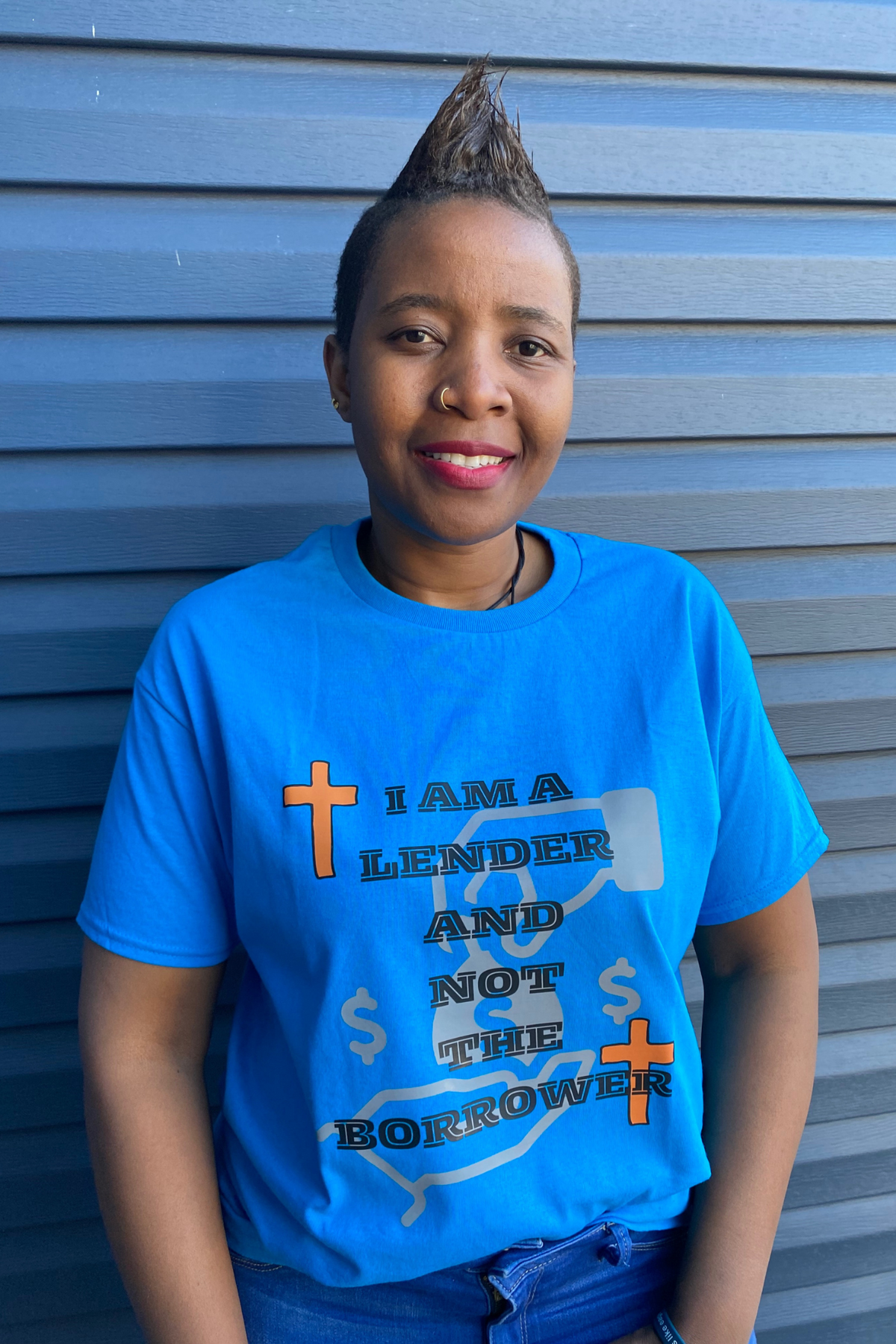 LENDER NOT A BORROWER T-SHIRT