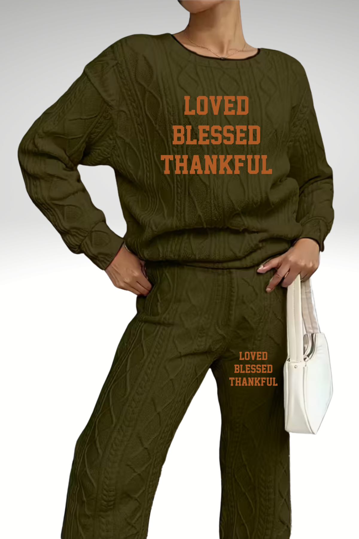 LOVED BLESSED THANKFUL JERSEYS