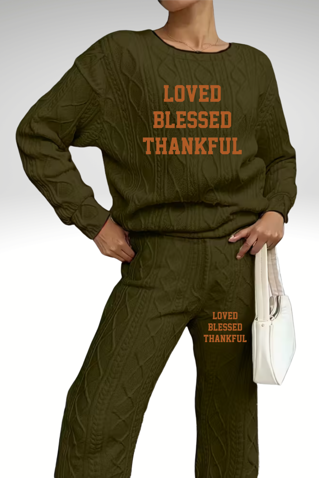 LOVED BLESSED THANKFUL JERSEYS