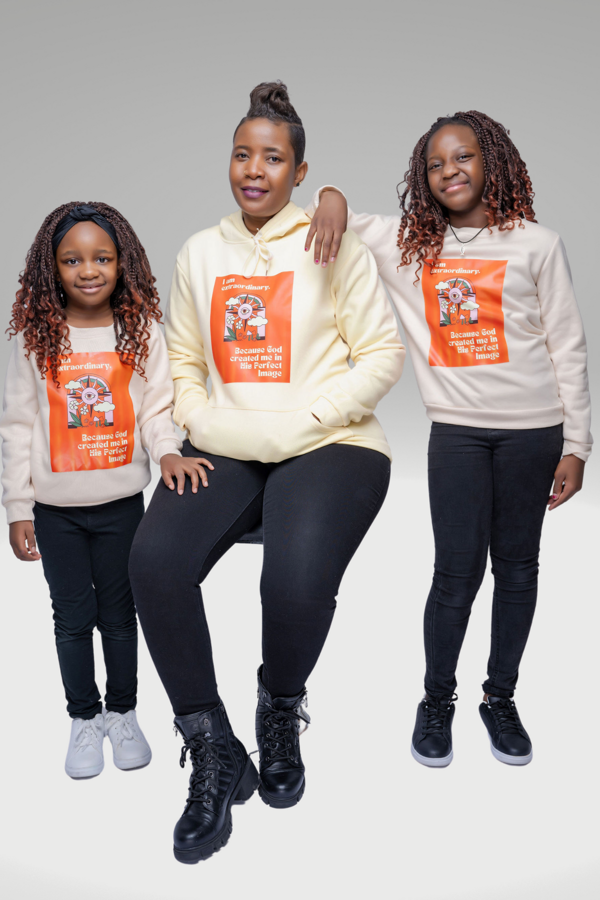 I AM EXTRAORDINARY KIDS SWEATSHIRT