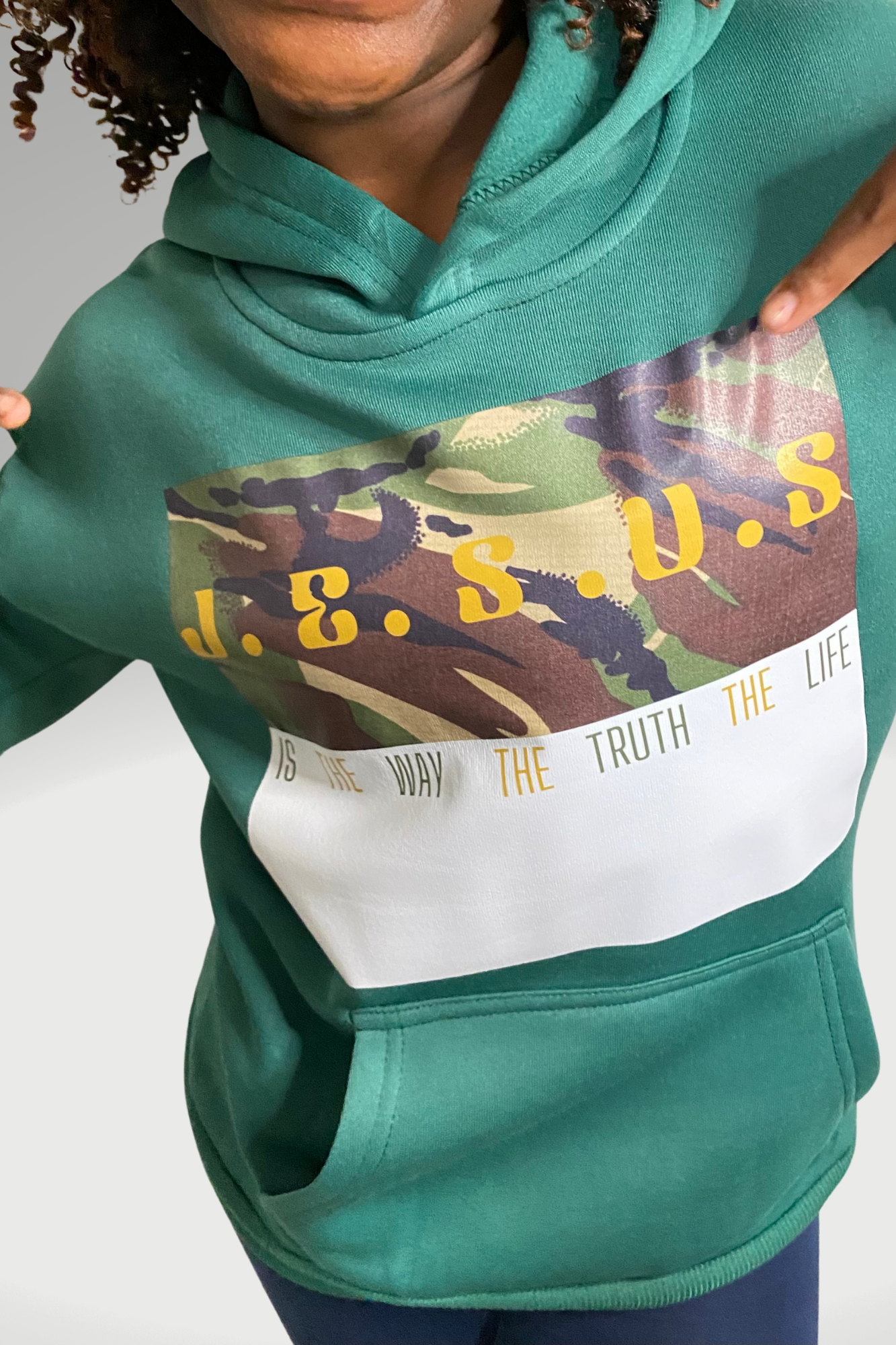 JESUS IS THE WAY GIRLS HOODIE