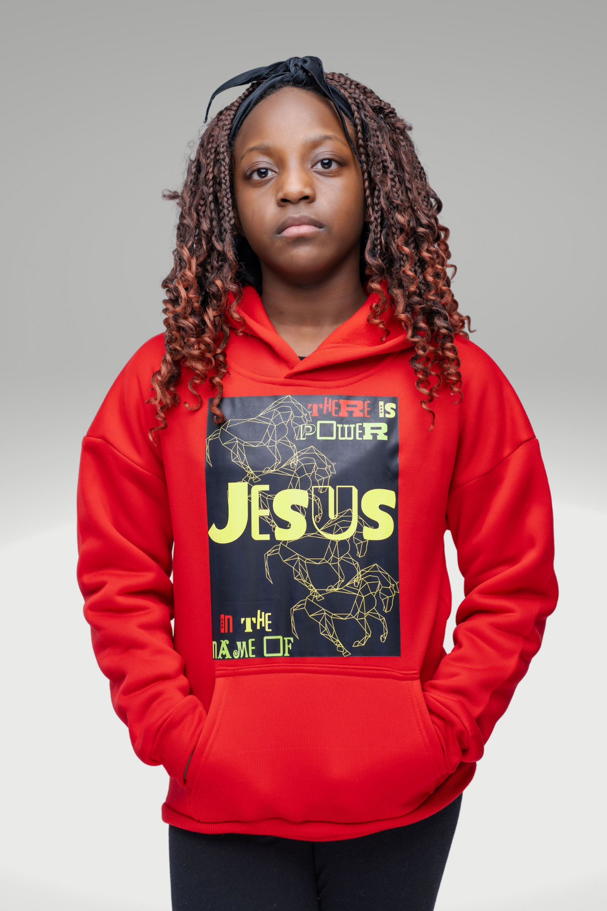 POWER IN THE NAME OF JESUS BOYS HOODIE