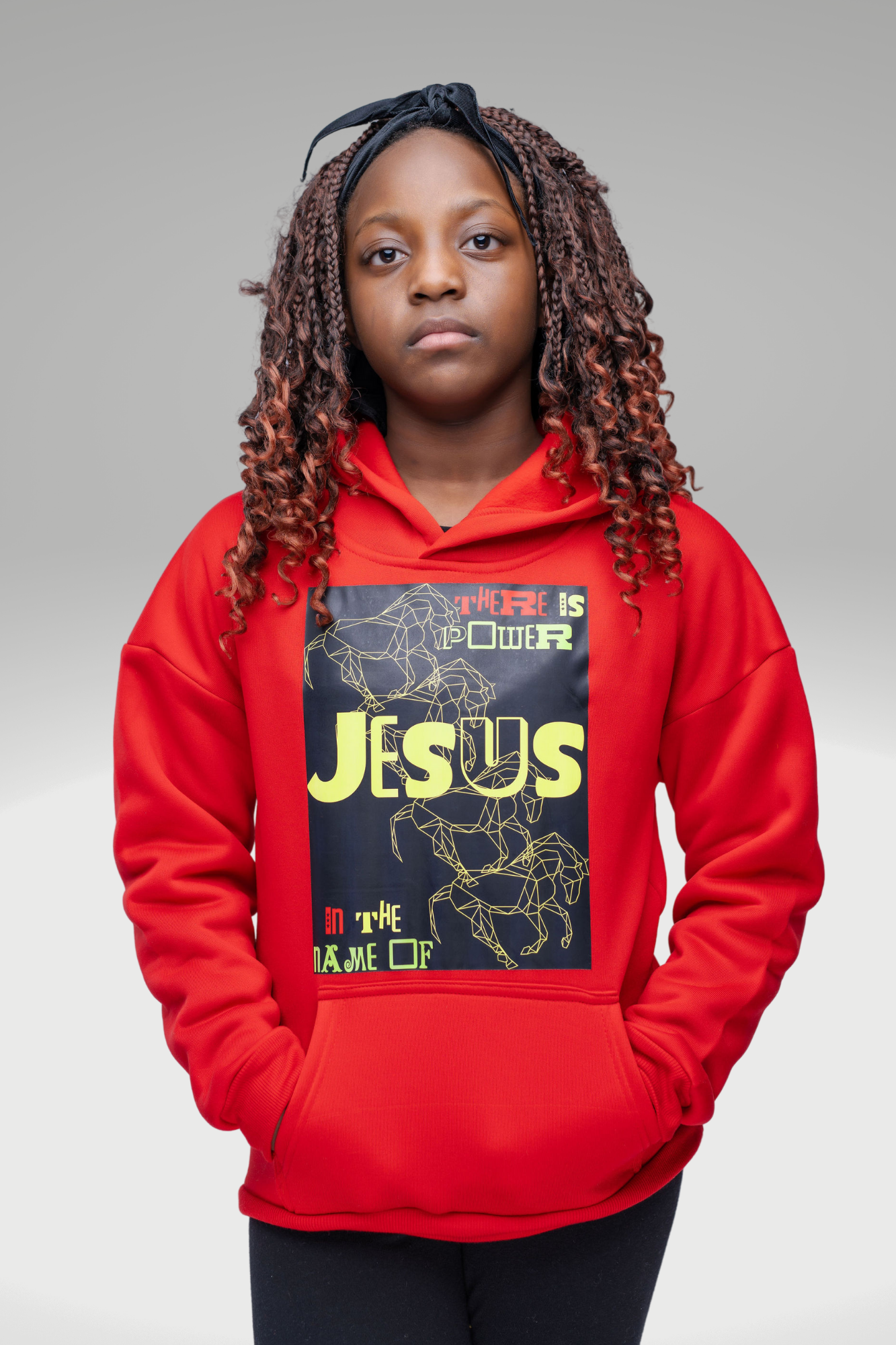 POWER IN THE NAME OF JESUS BOYS HOODIE