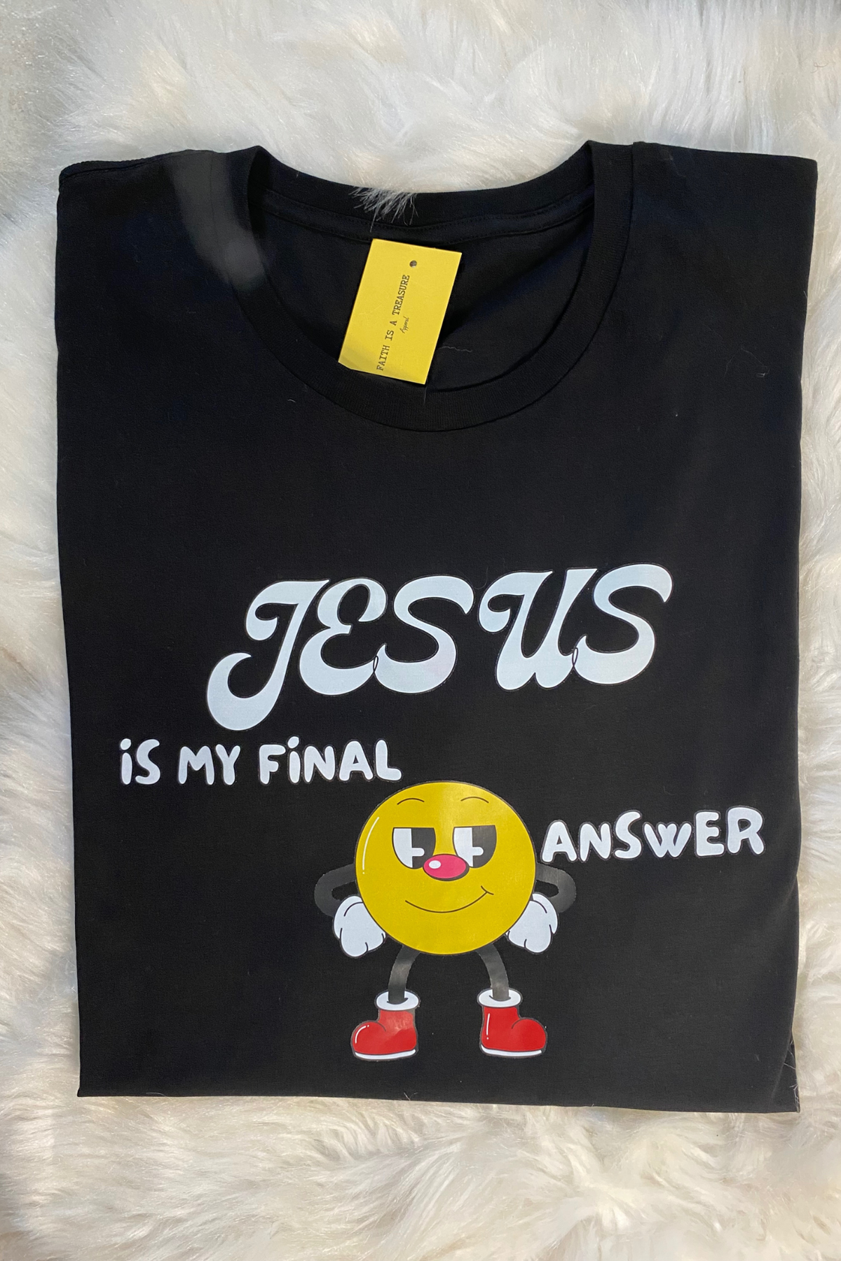 JESUS IS MY FINAL ANSWER BOYS T-SHIRT