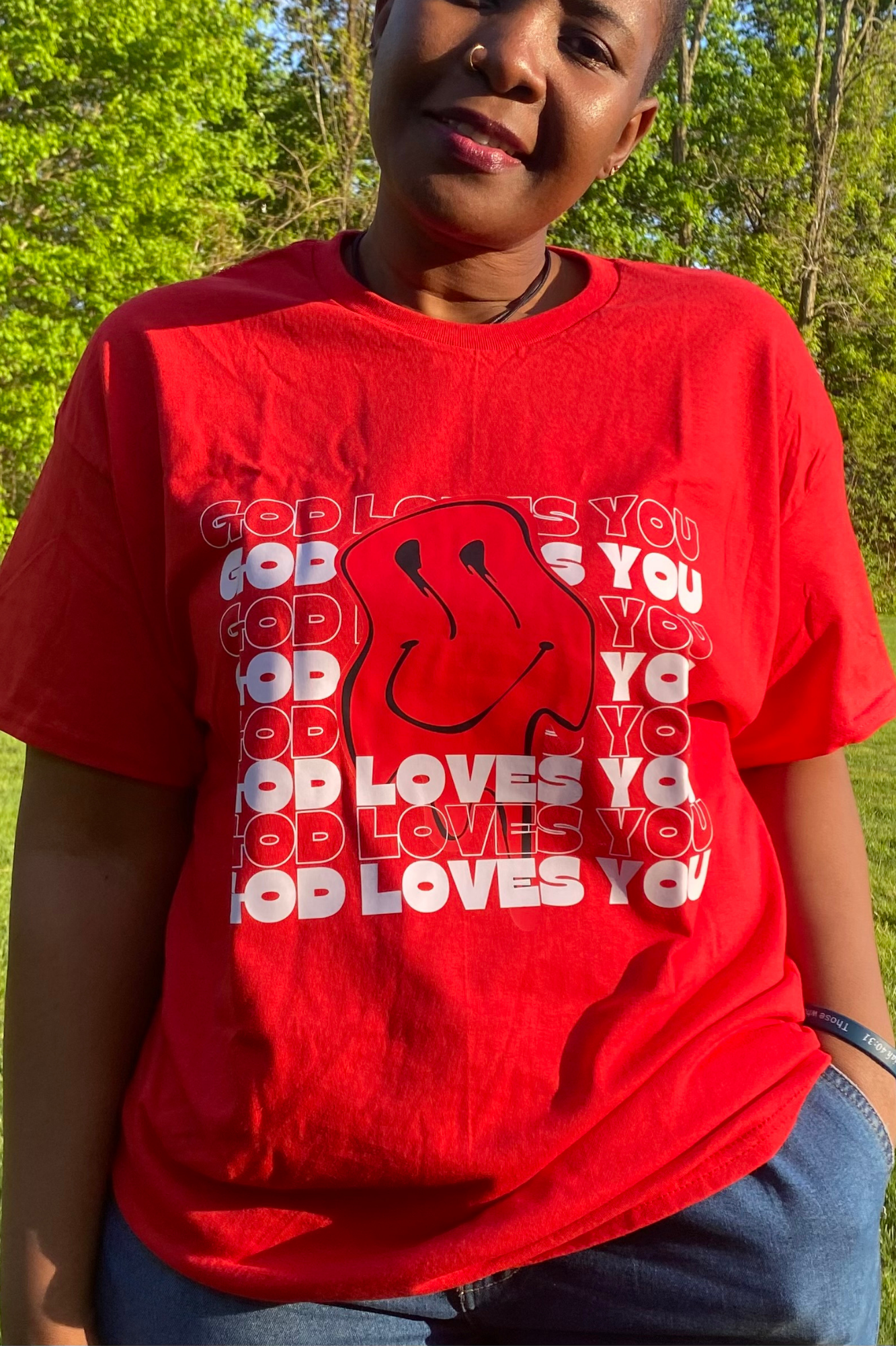 GOD LOVES YOU T-SHIRT
