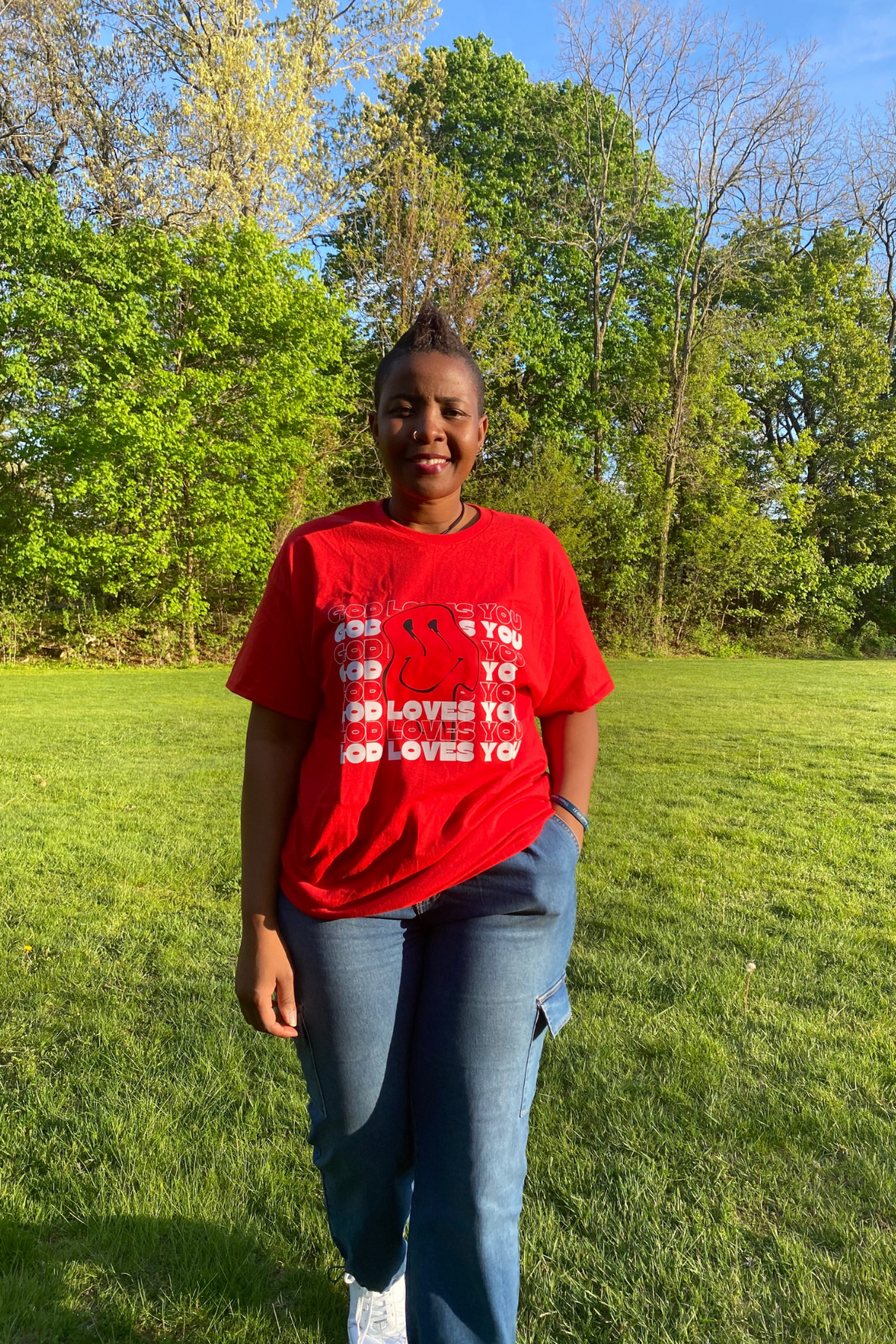 GOD LOVES YOU T-SHIRT