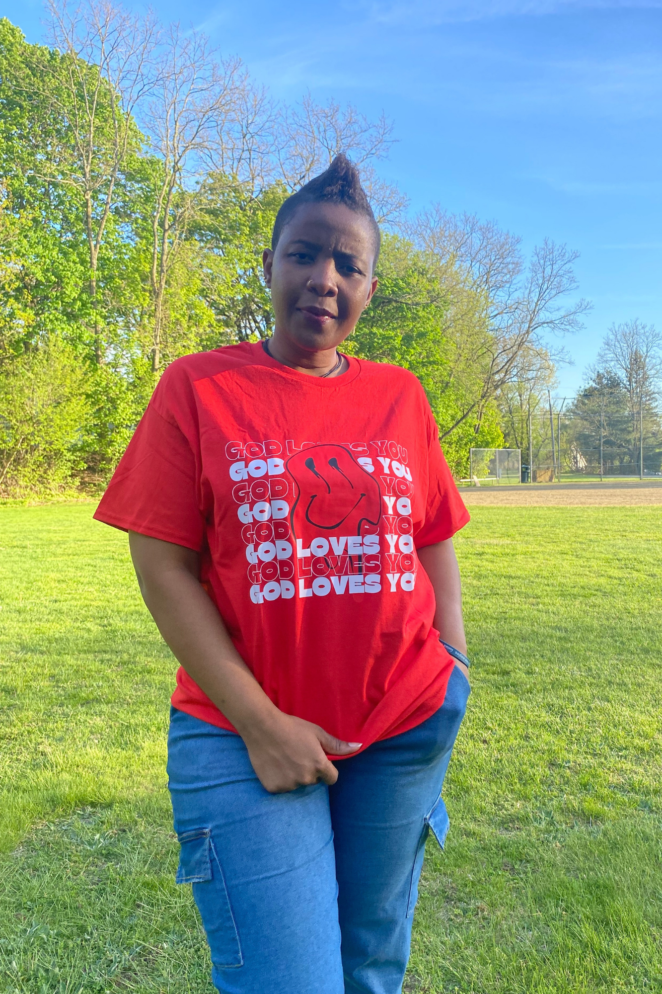 GOD LOVES YOU T-SHIRT