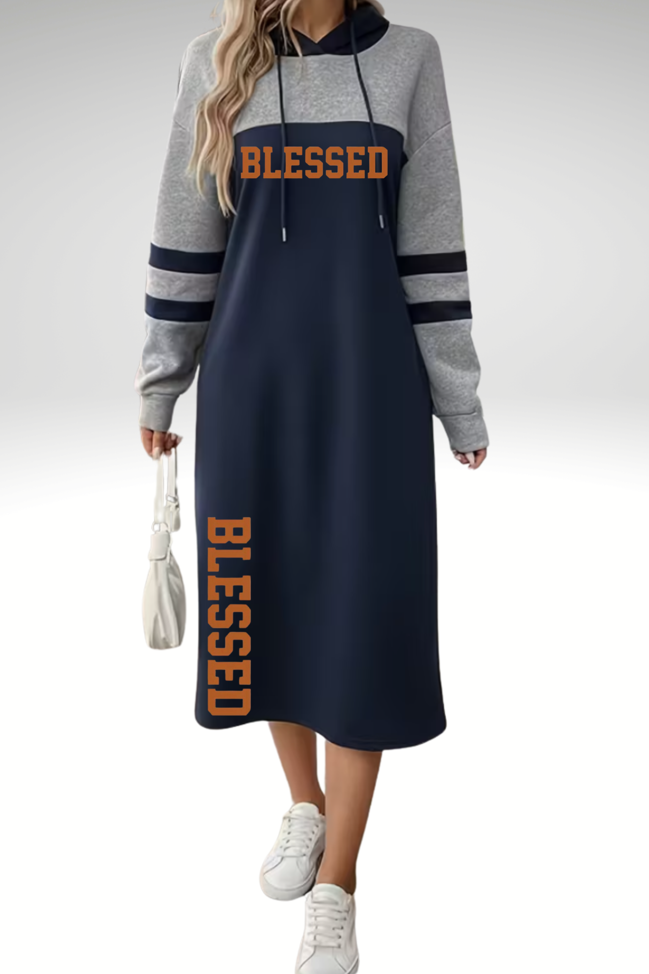 BLESSED HOODIE DRESS