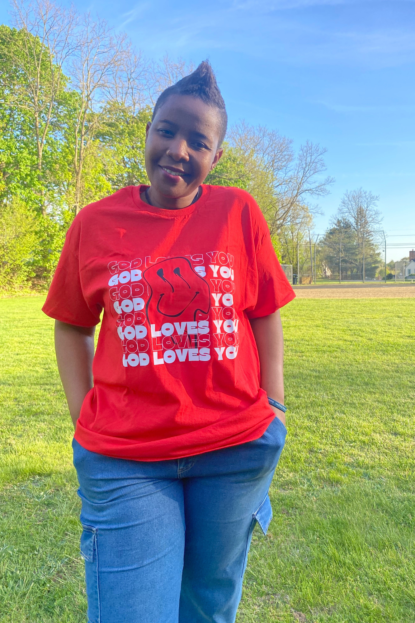 GOD LOVES YOU T-SHIRT