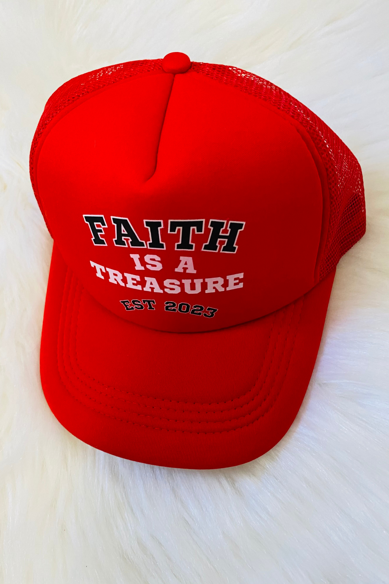FAITH IS A TREASURE EST HAT