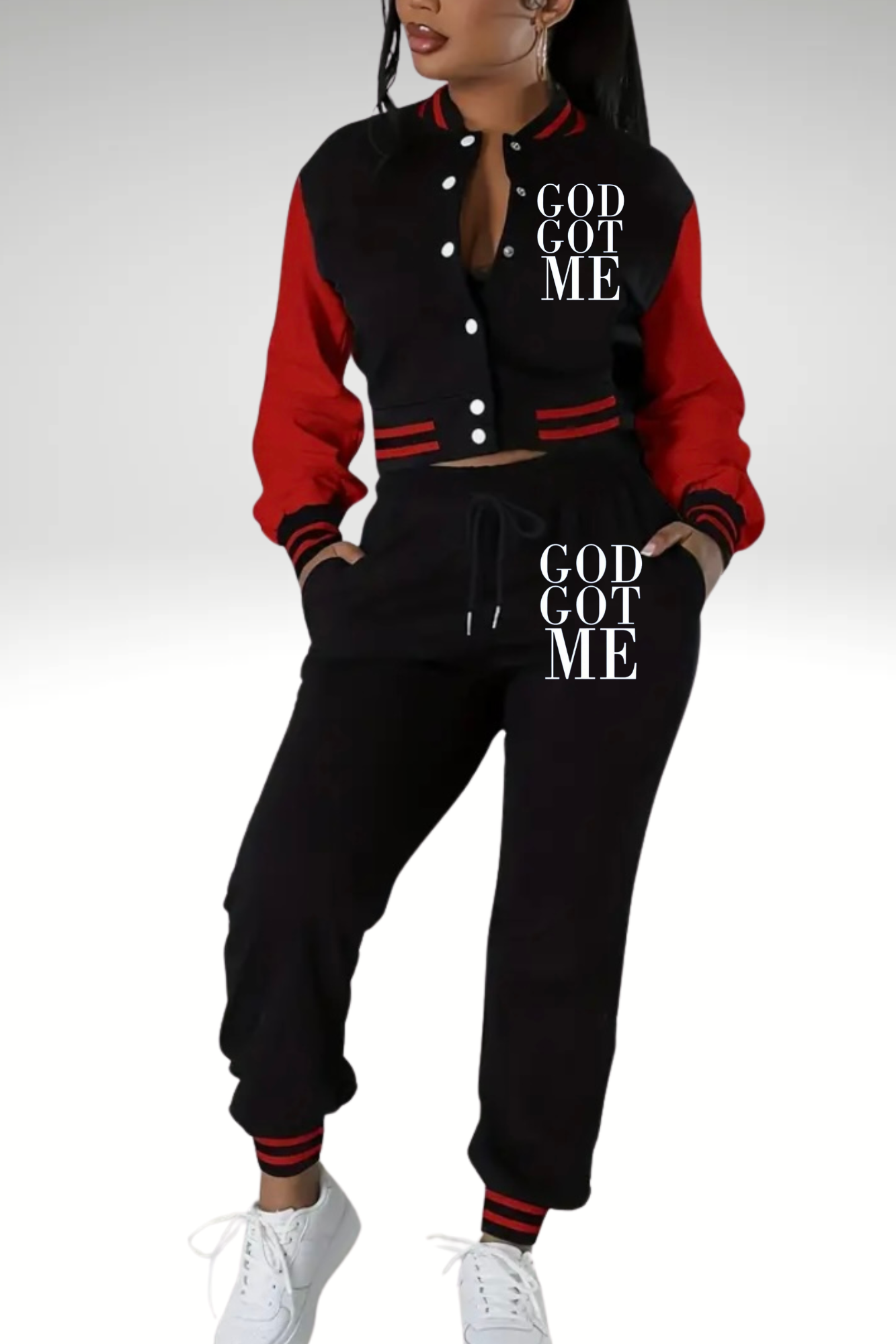 GOD GOT ME WOMENS SET