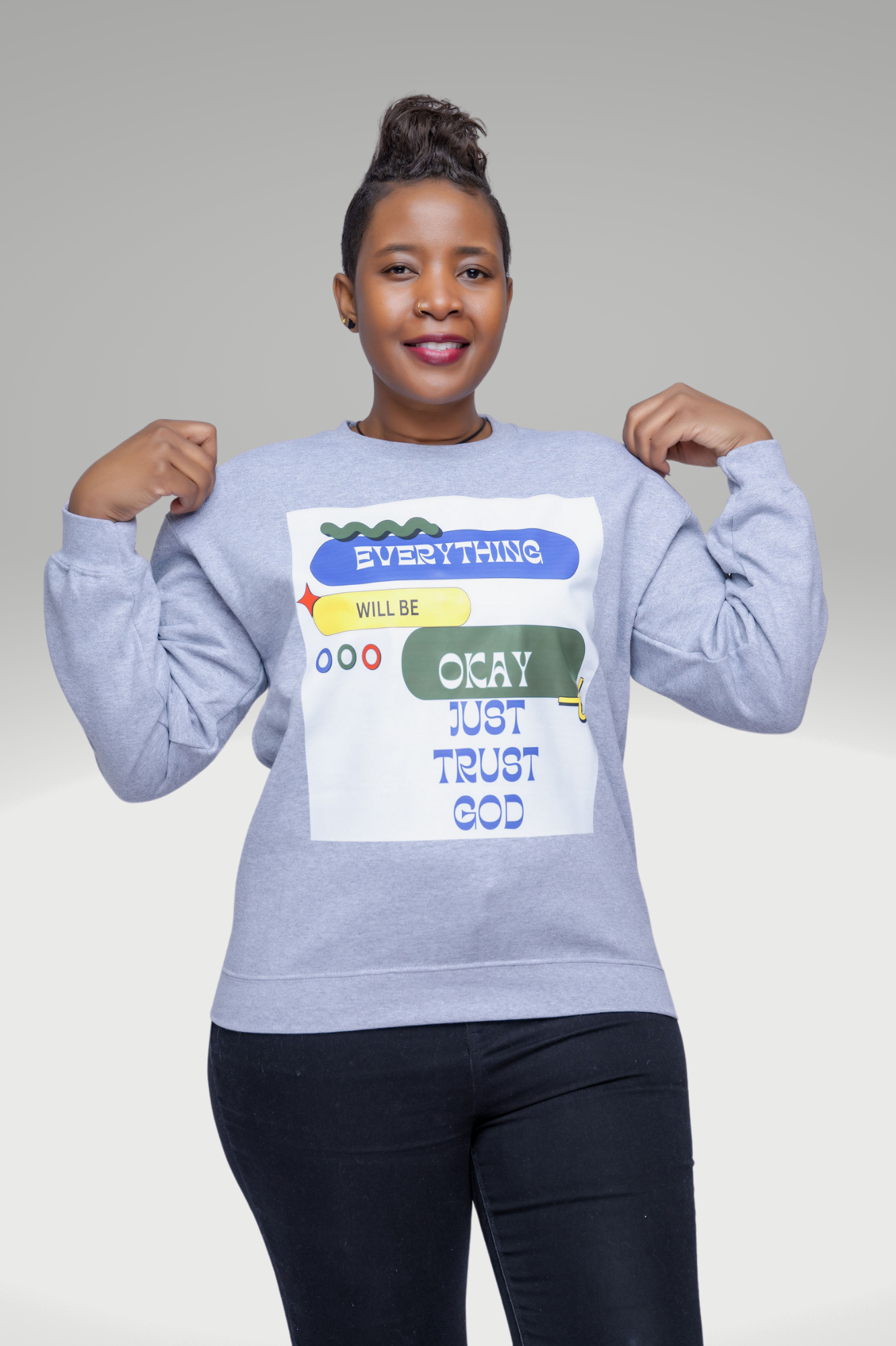 JUST TRUST GOD SWEATSHIRT