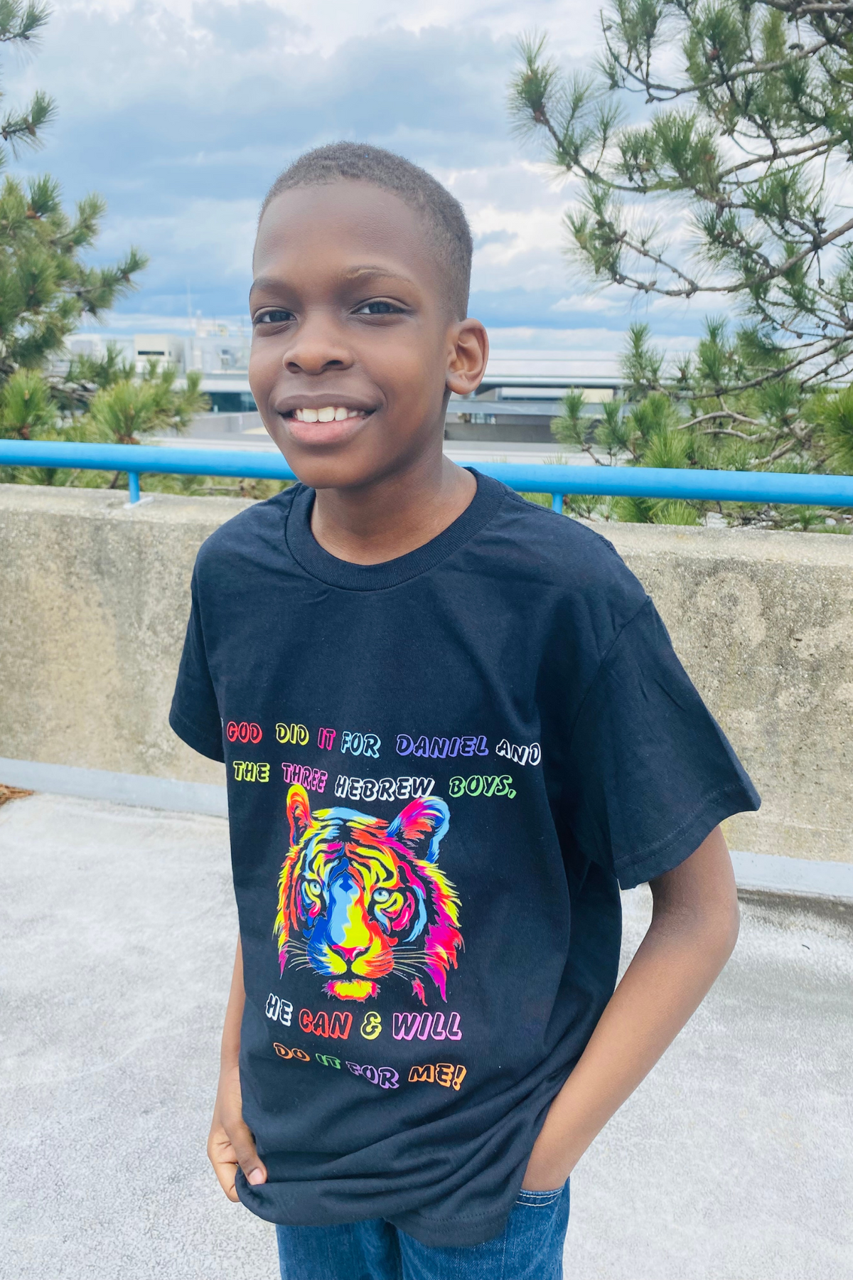 IF GOD DID IT KIDS T-SHIRT