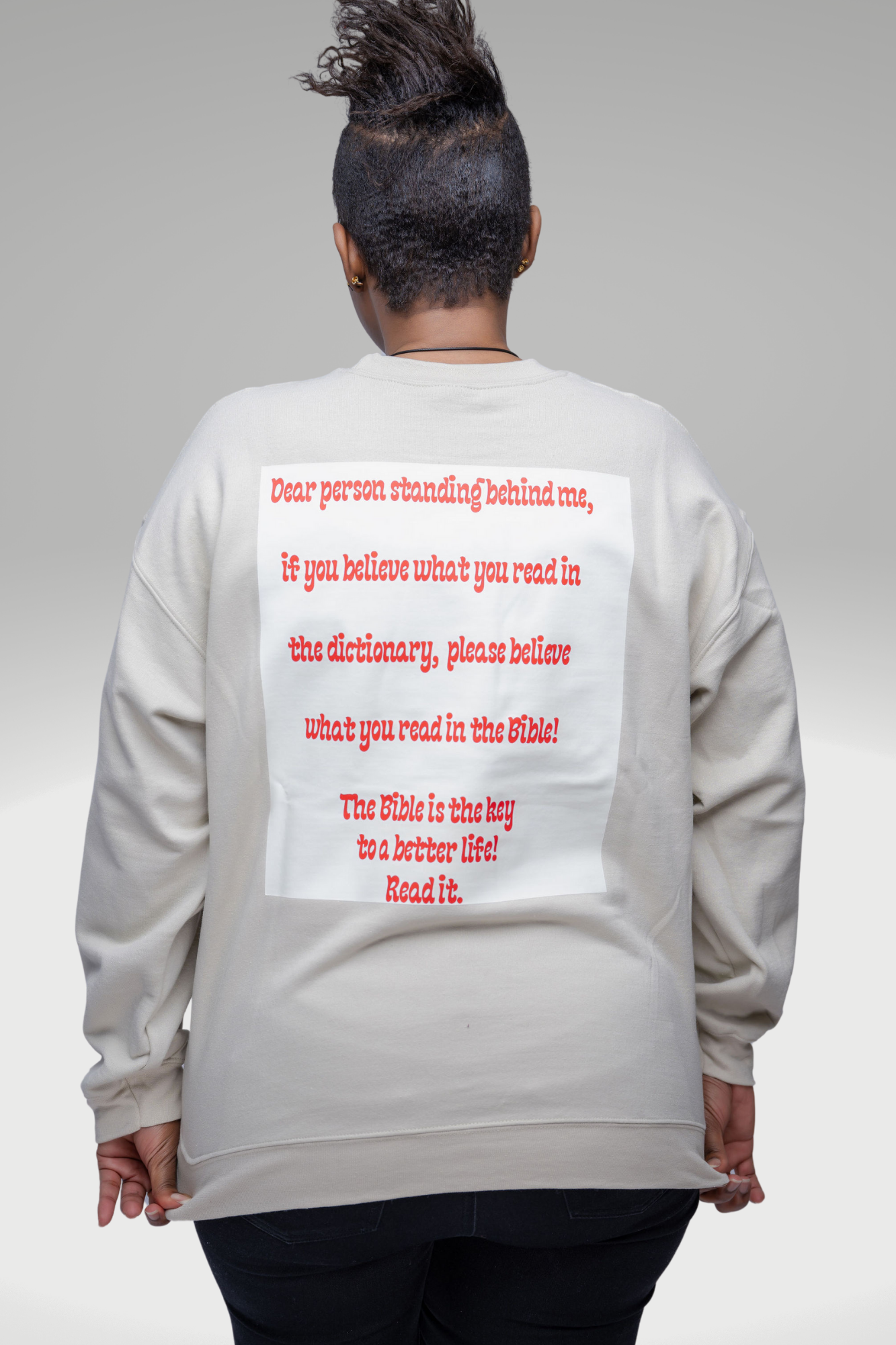 READ YOUR BIBLE SWEATESHIRT