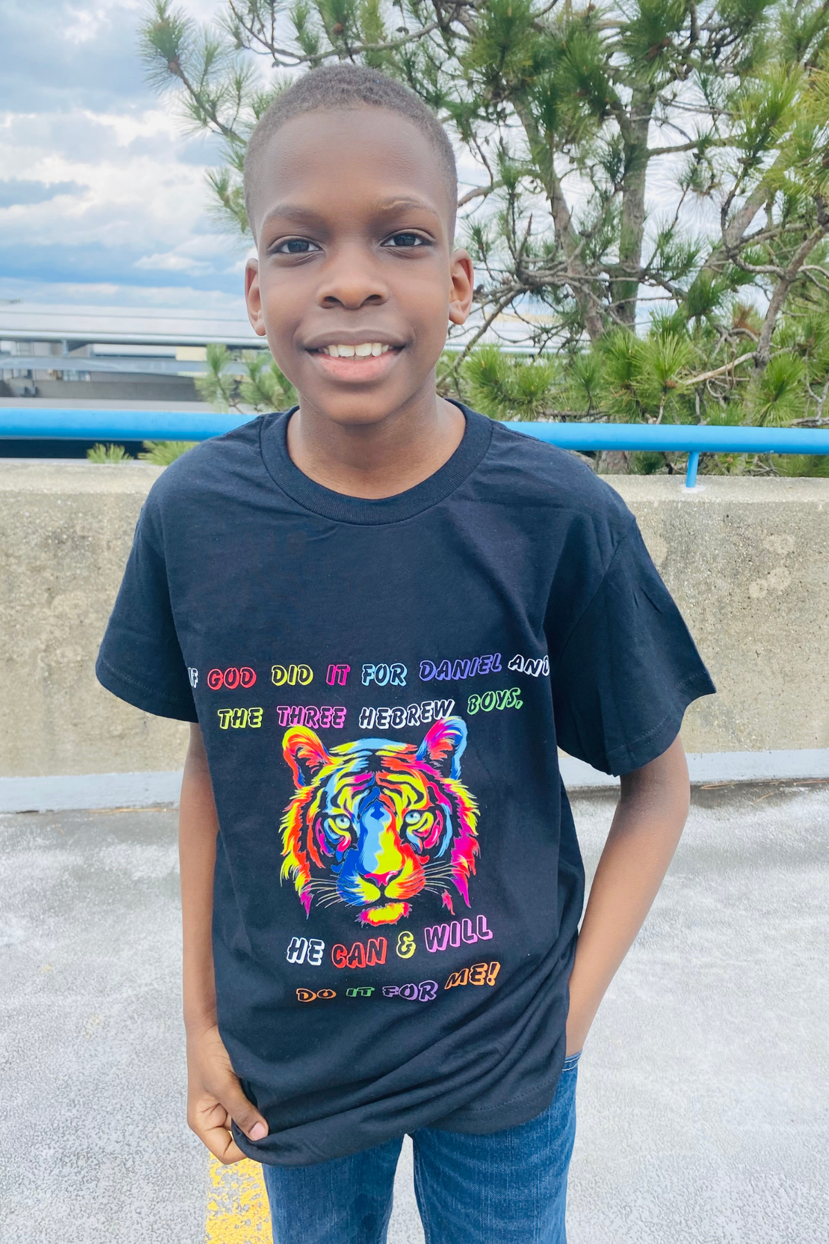 IF GOD DID IT KIDS T-SHIRT