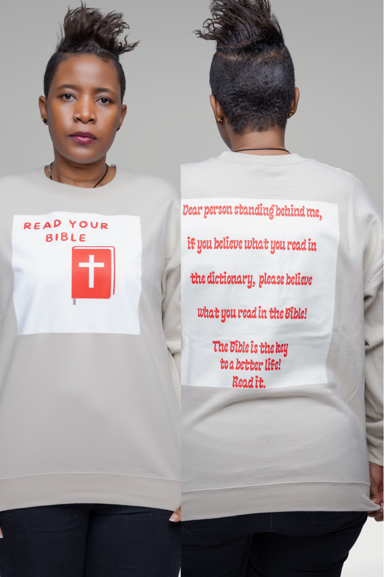 READ YOUR BIBLE SWEATESHIRT