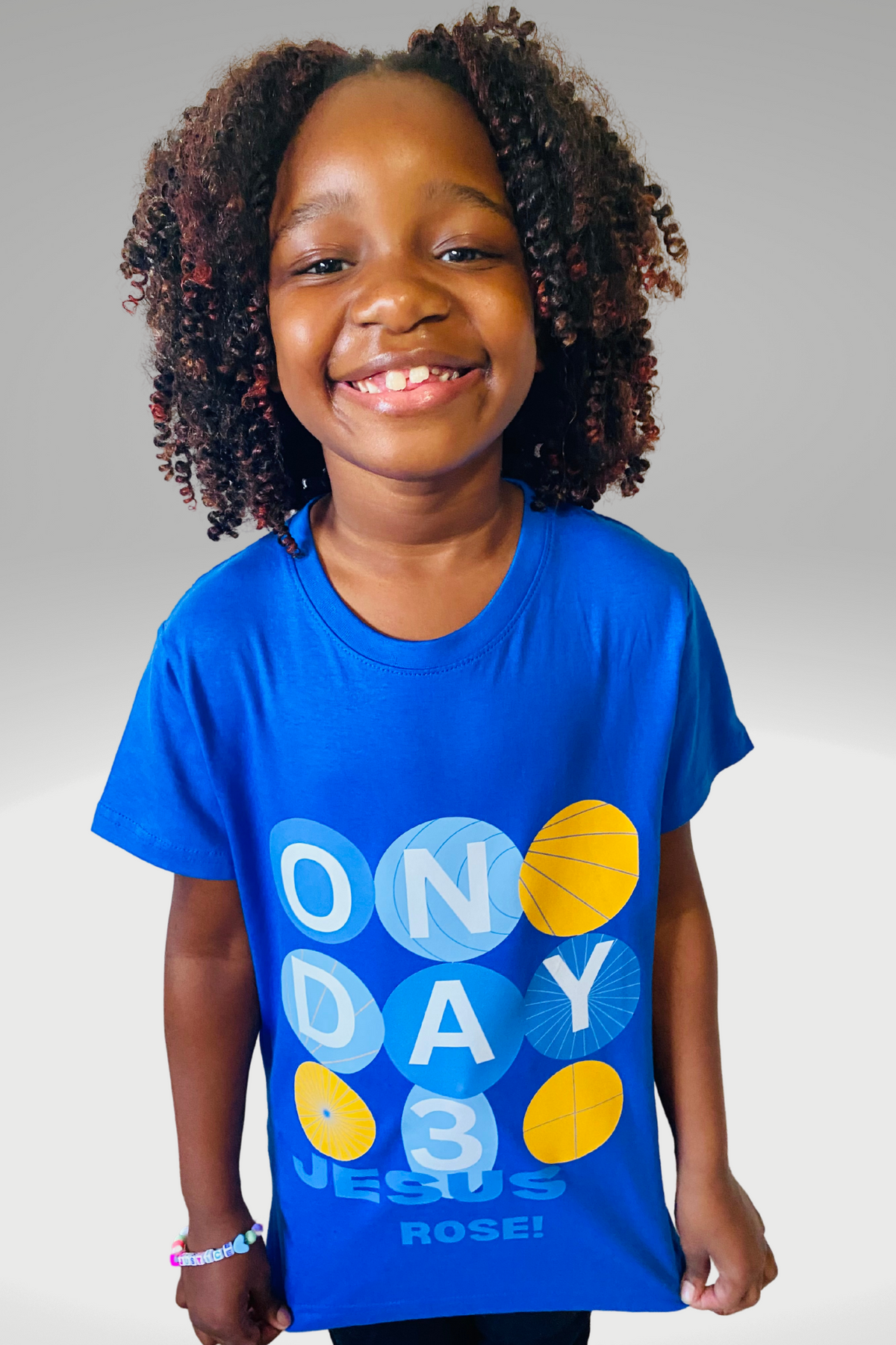 ON DAY 3 HE ROSE KIDS T-SHIRT